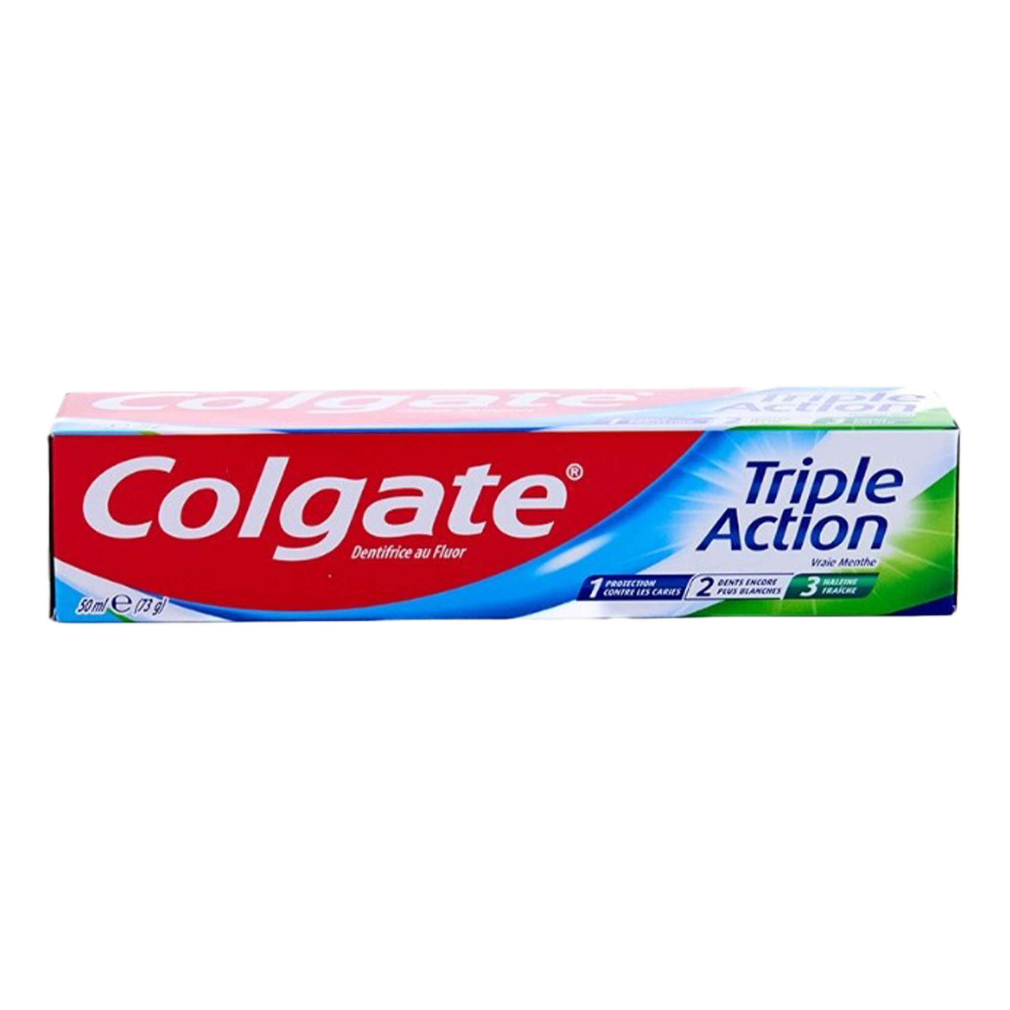 Dentifrice triple action