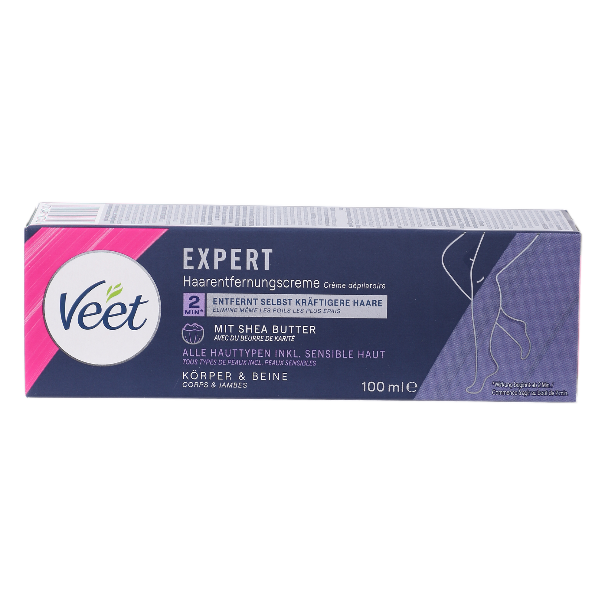 Lot de 2 crèmes épilatoires expert corps et jambes