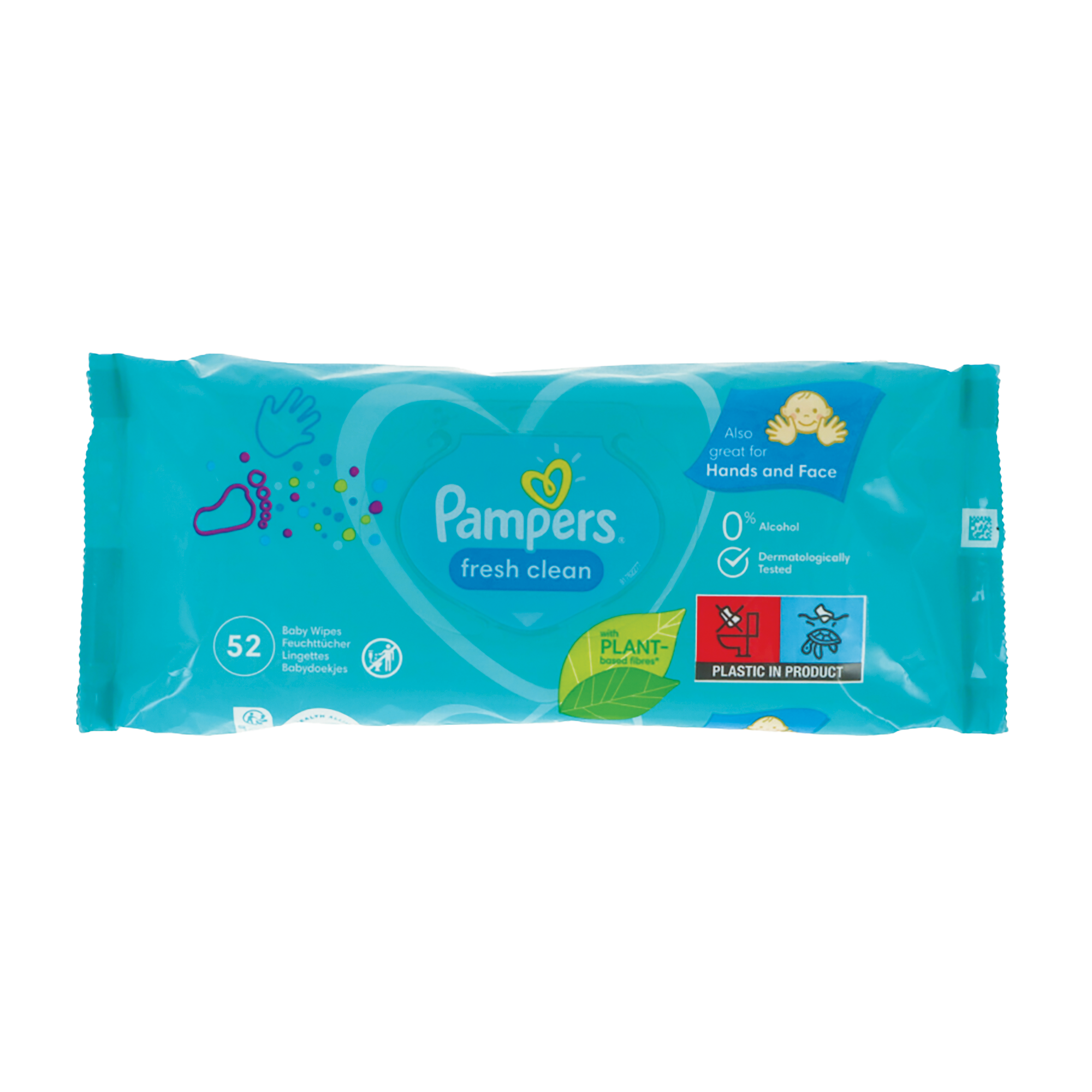 52 lingettes pour bébé Fresh Clean