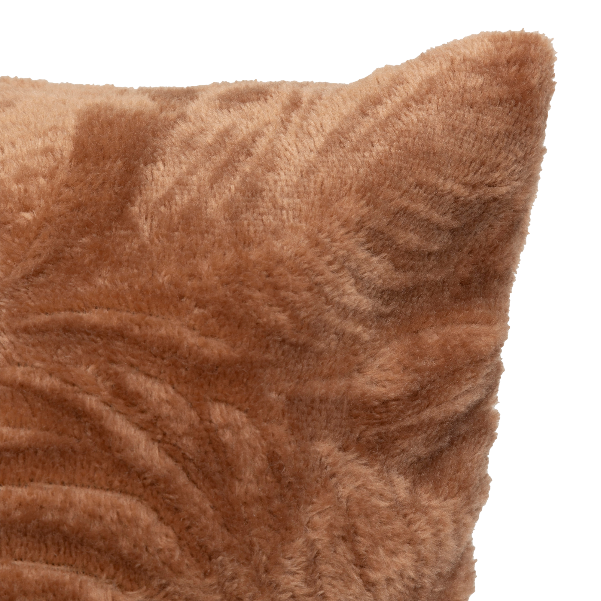 Coussin flannel Ryo Terracotta