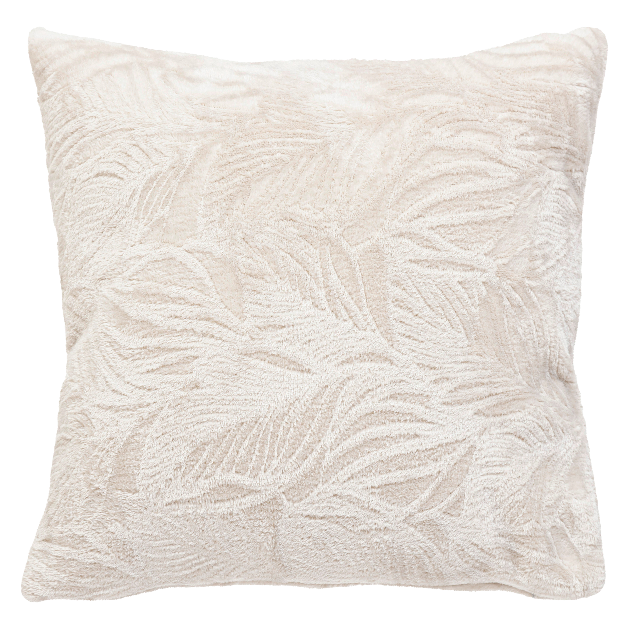 Coussin flannel Ryo Beige Lin