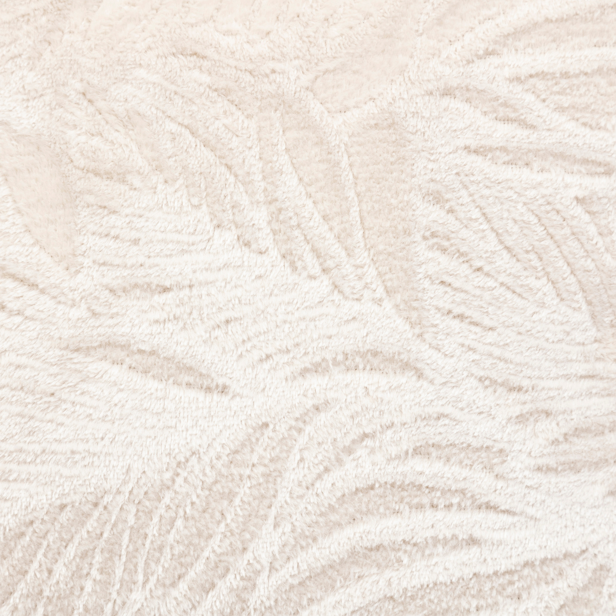 Coussin flannel Ryo Beige Lin