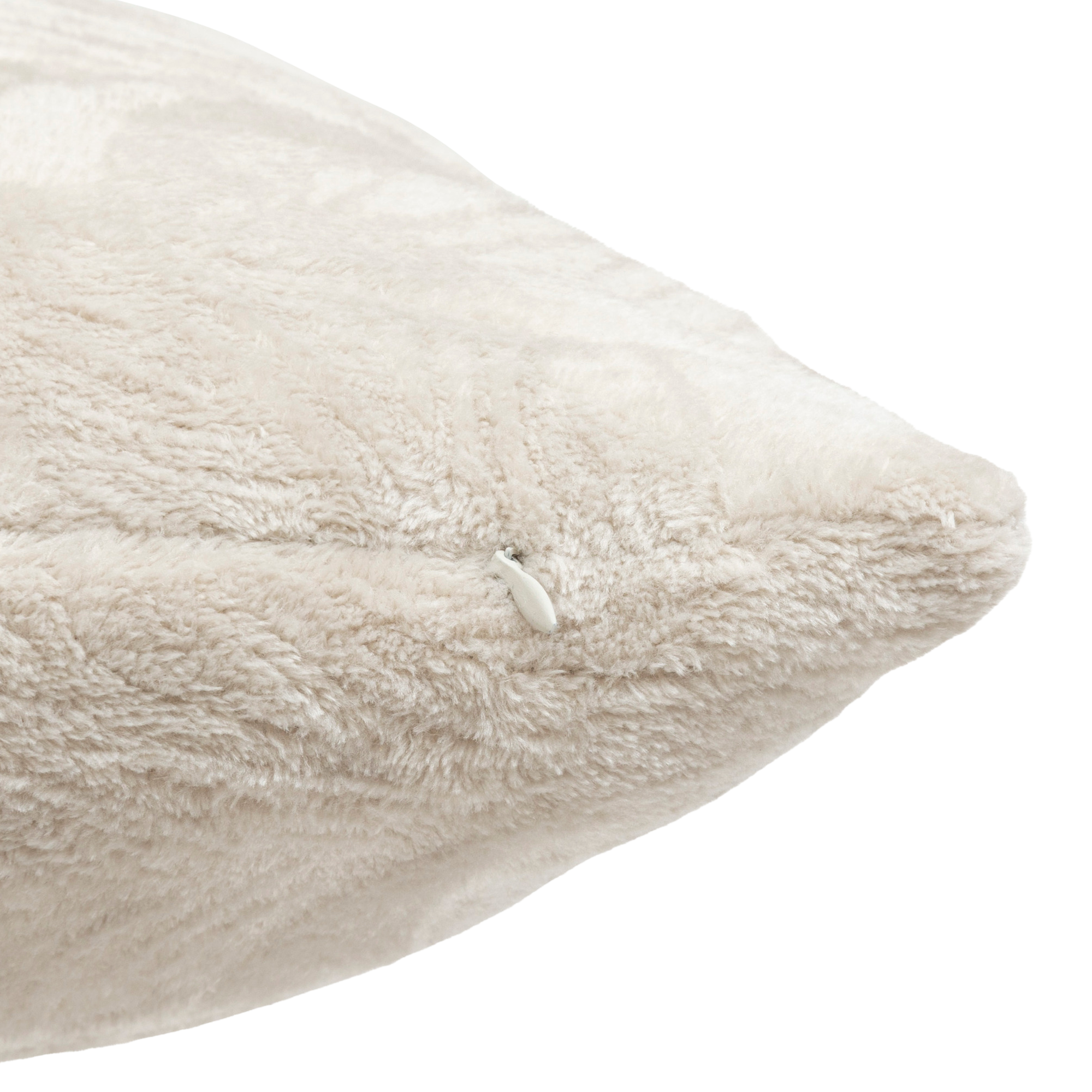 Coussin flannel Ryo Beige Lin