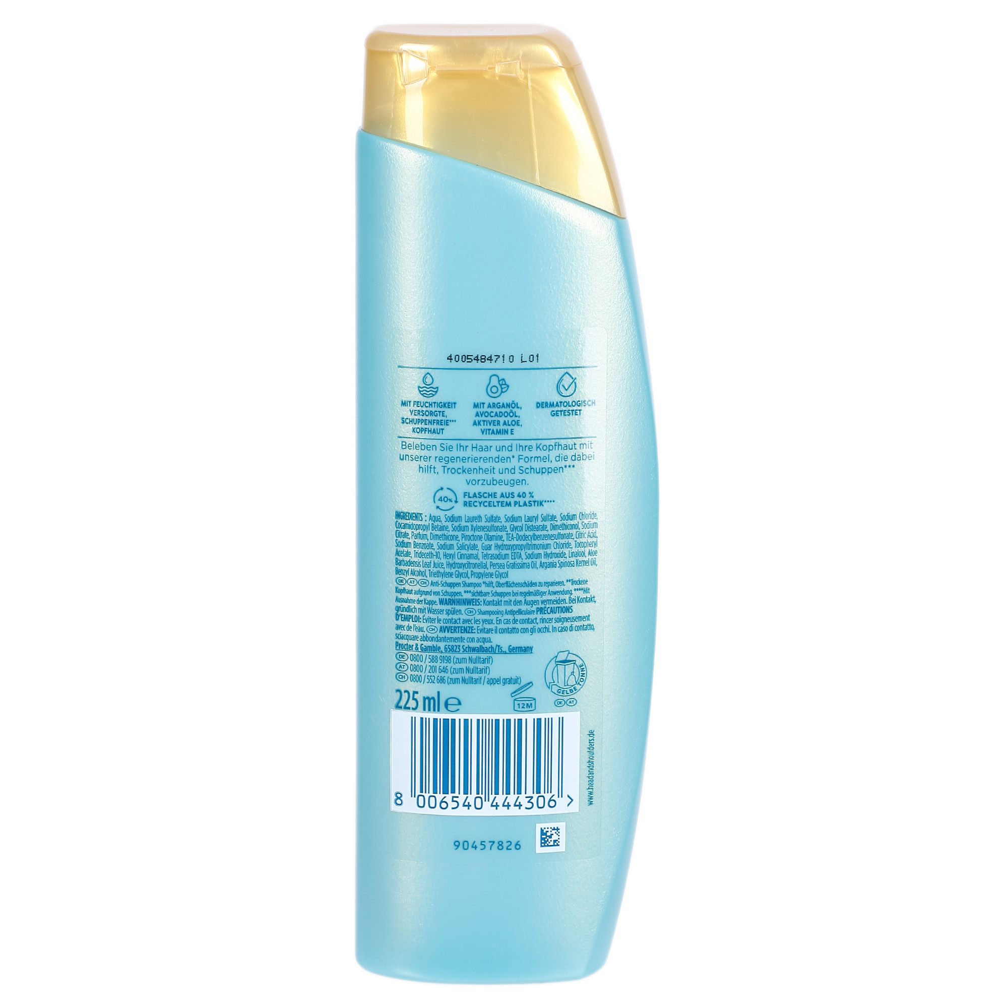 Shampoing derma x pro repare cheveux et cuir chevelu trés secs
