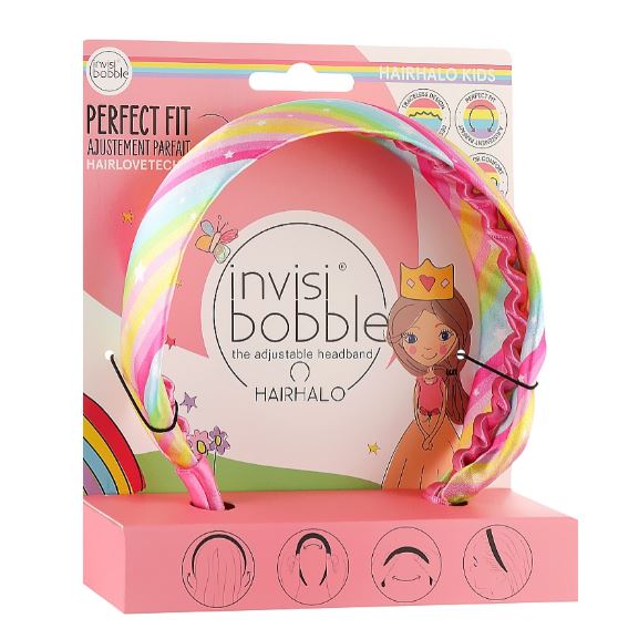Bandeau cheveux enfant arc-en-ciel