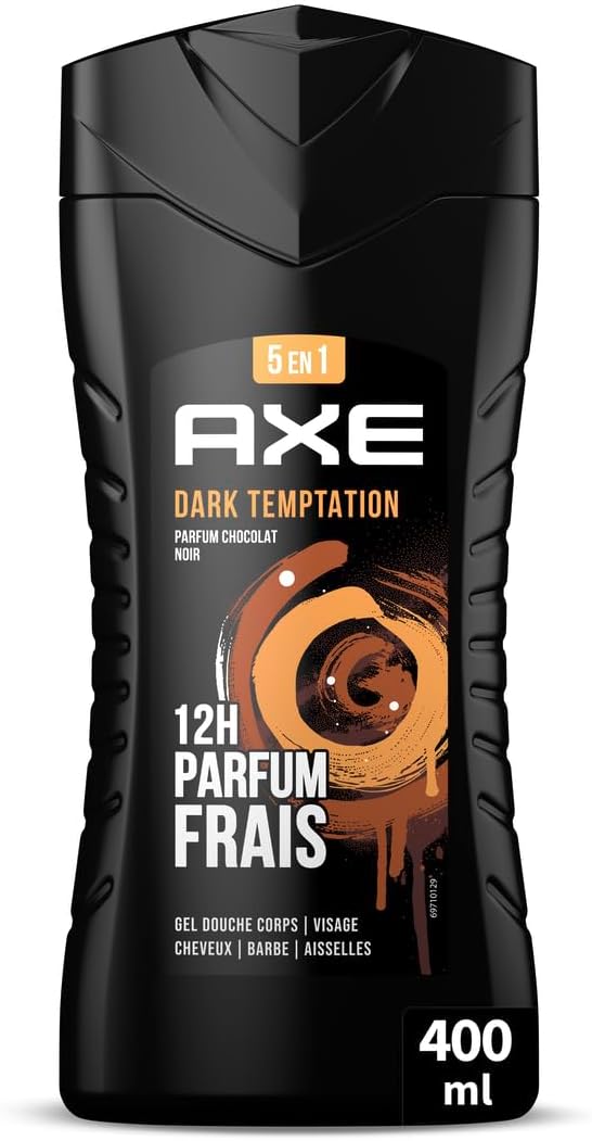 Gel douche Axe 5 en 1 Dark Temptation