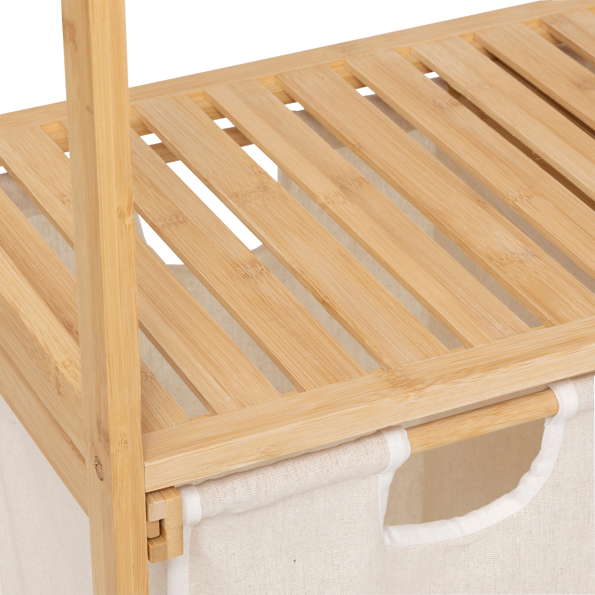 Etagère double bacs à linge Tidy