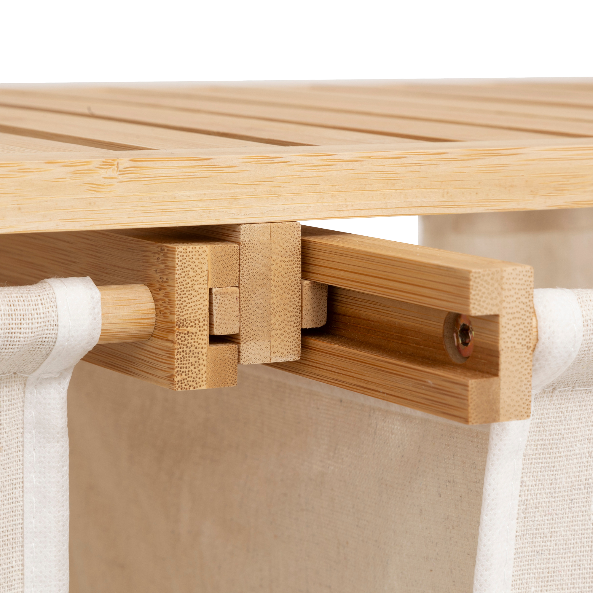 Etagère double bacs à linge Tidy