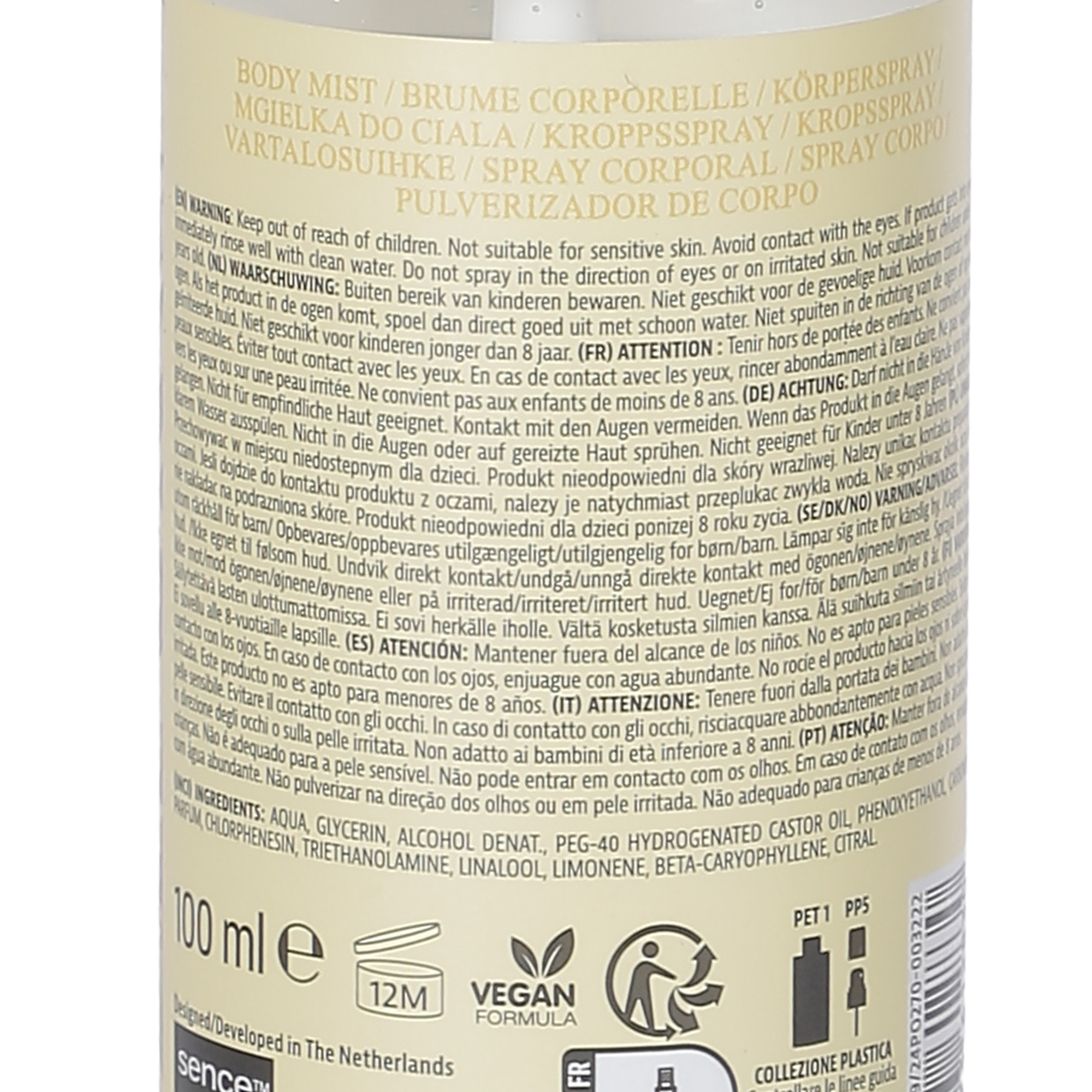 Brume pour corps botanical market
