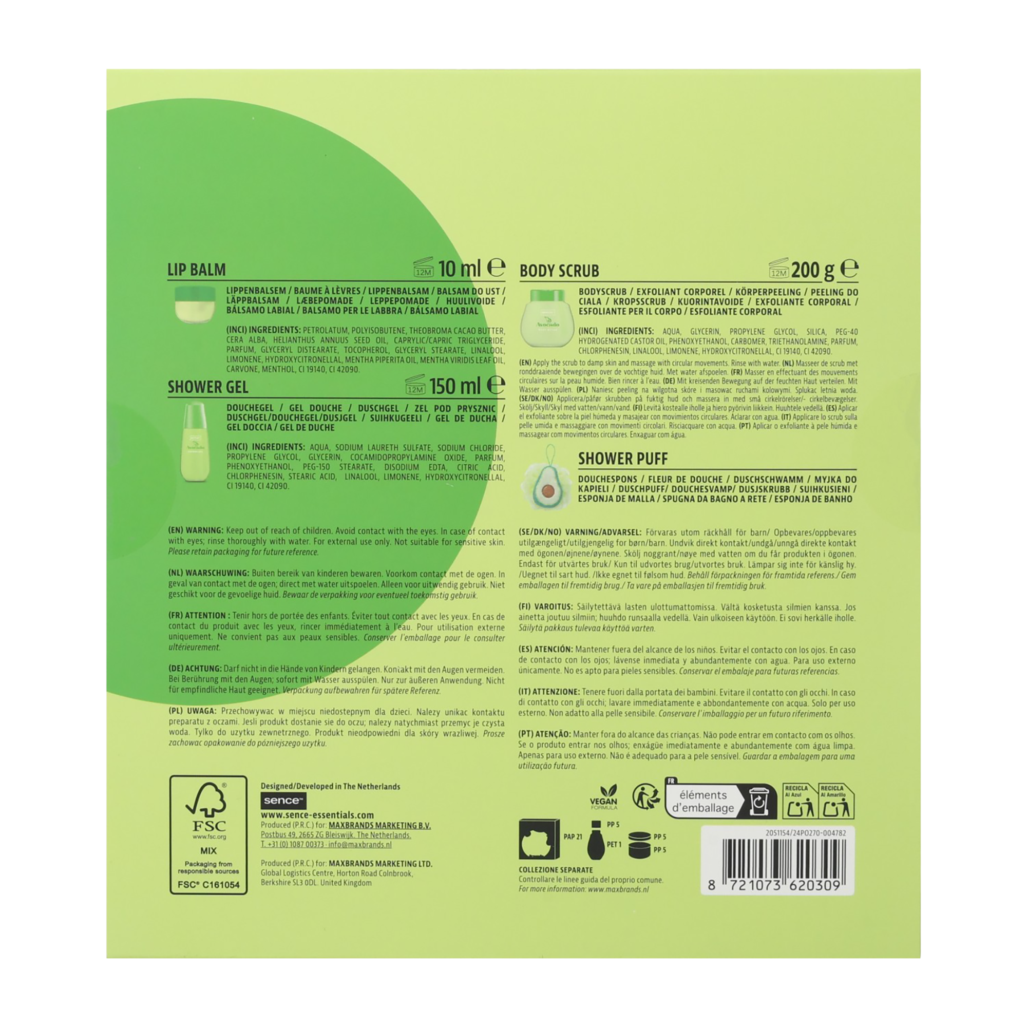Coffret soin du corps