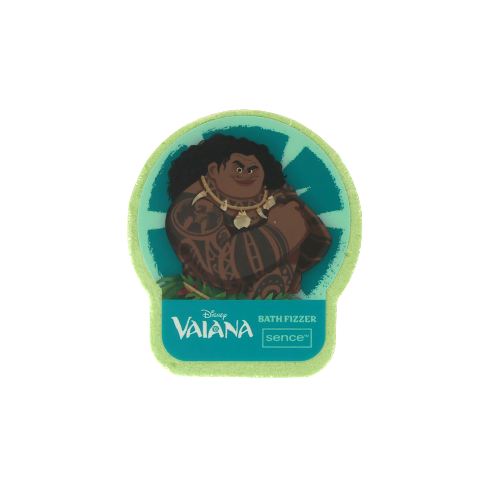 Galet de bain effervescent Disney Vaiana - Vert