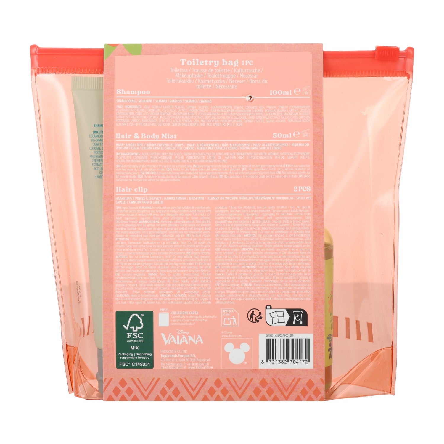Coffret cheveux & corps Disney Vaiana –