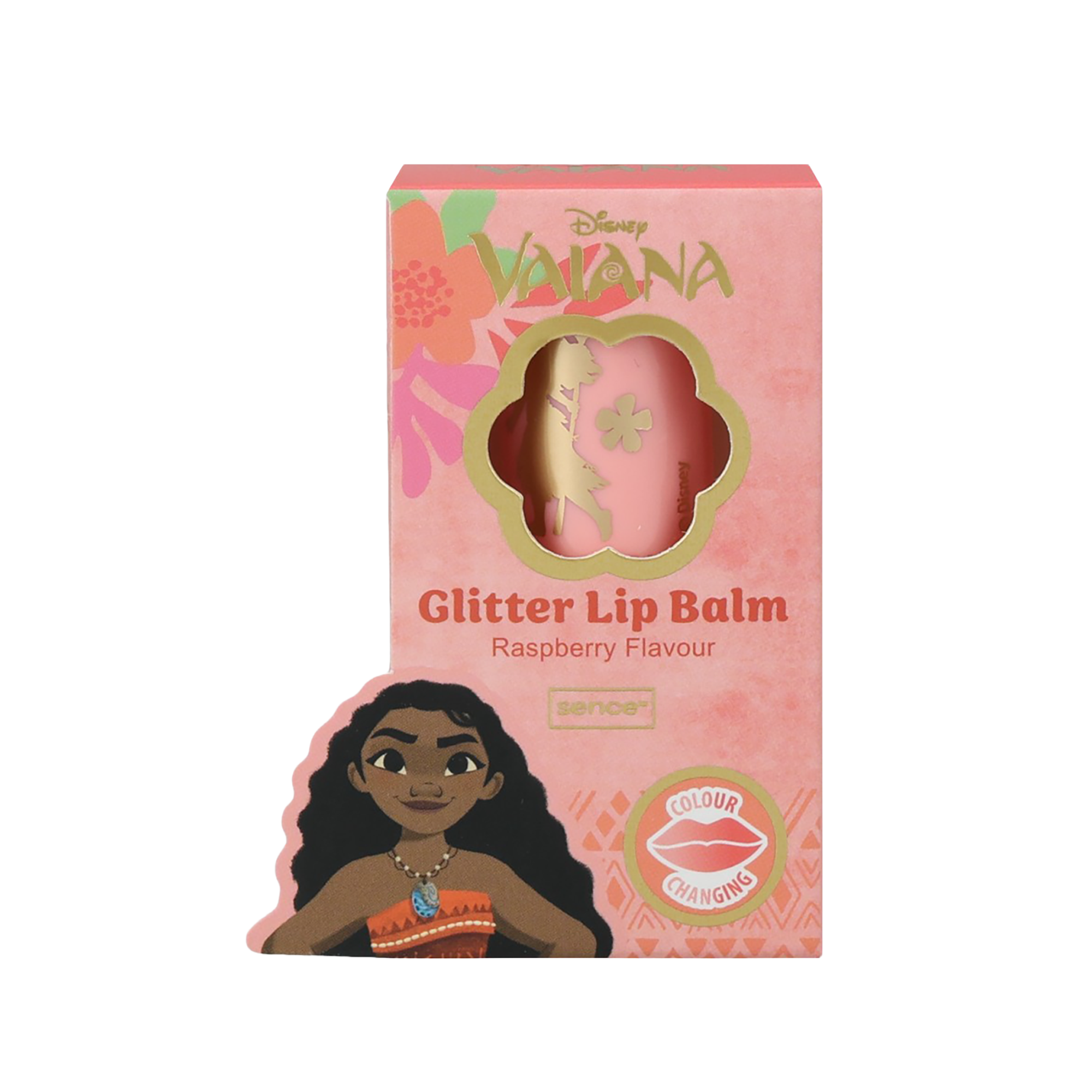 Baume à lèvres Disney Vaiana pour enfant - Rose