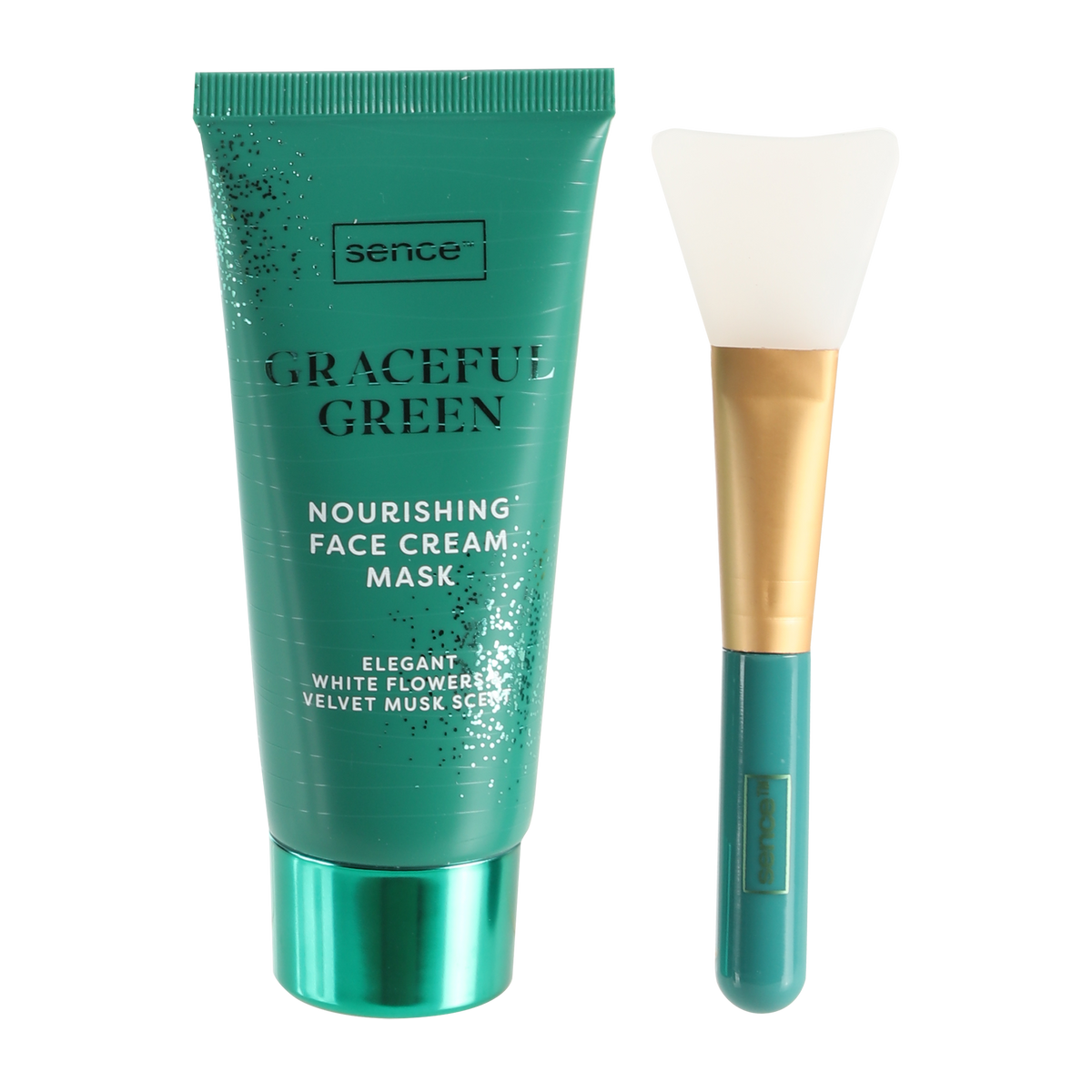Coffret Visage masque et pinceau en silicone Night Luxe