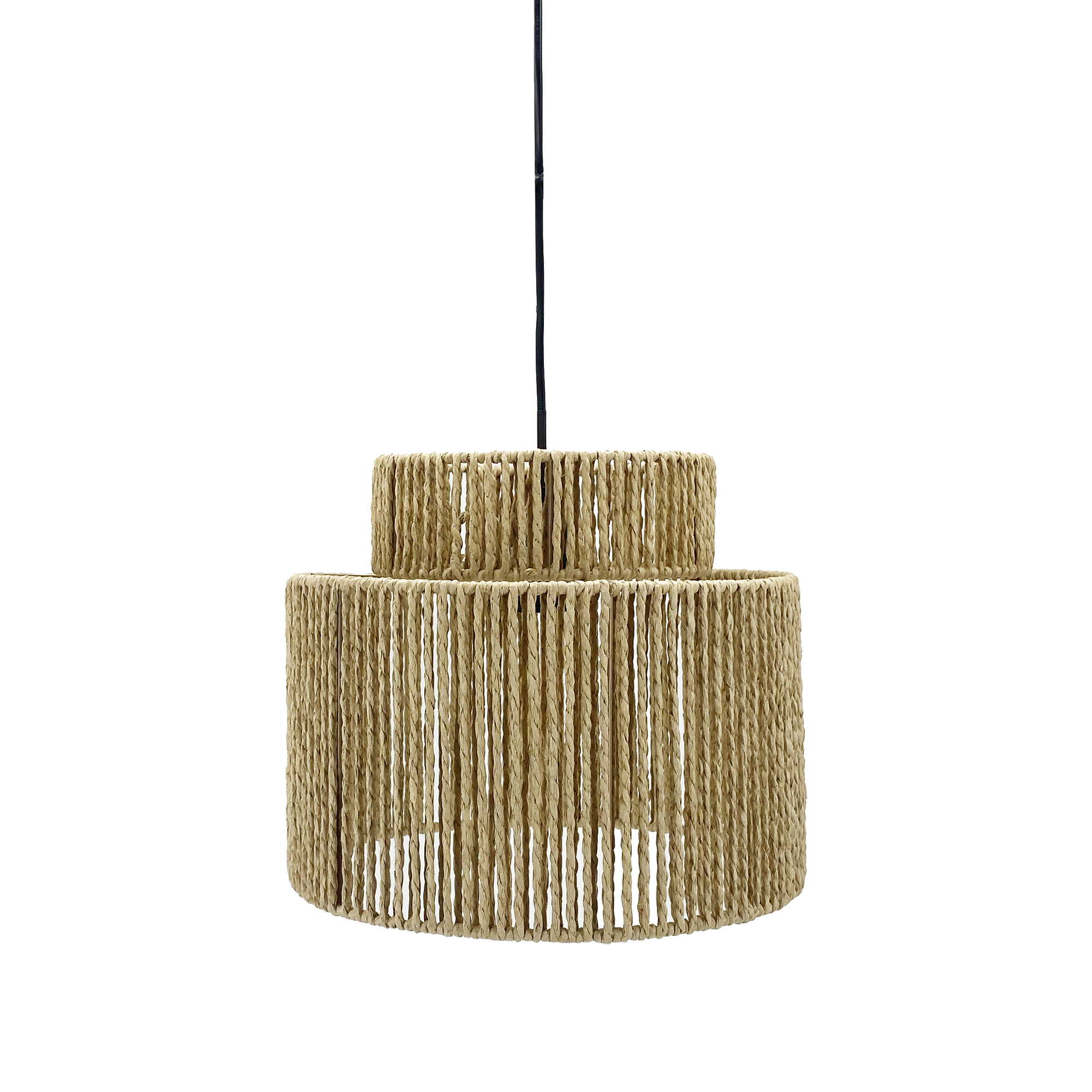 Suspension fil fibre naturelle