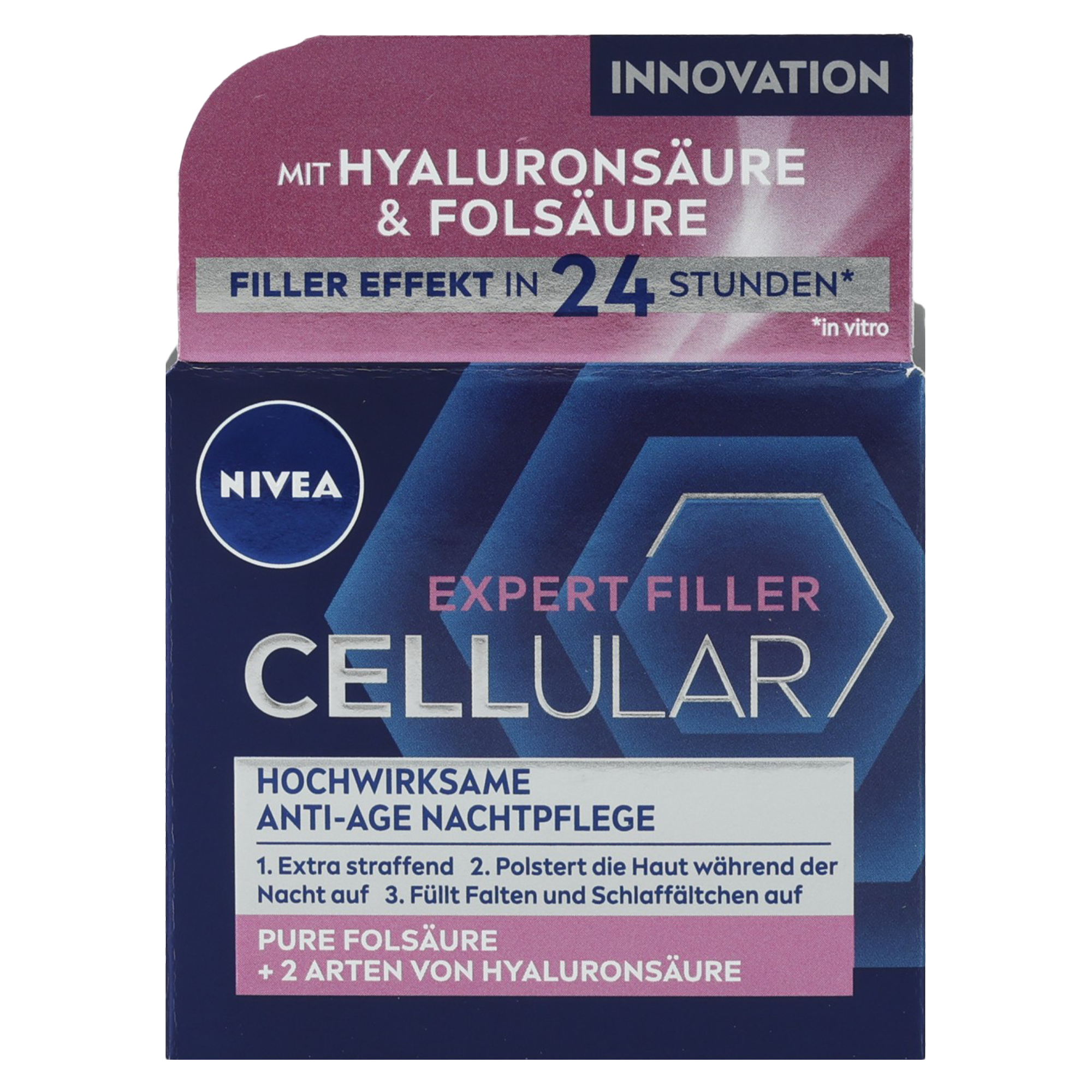 Crème de nuit anti âge repulpant cellular expert filler
