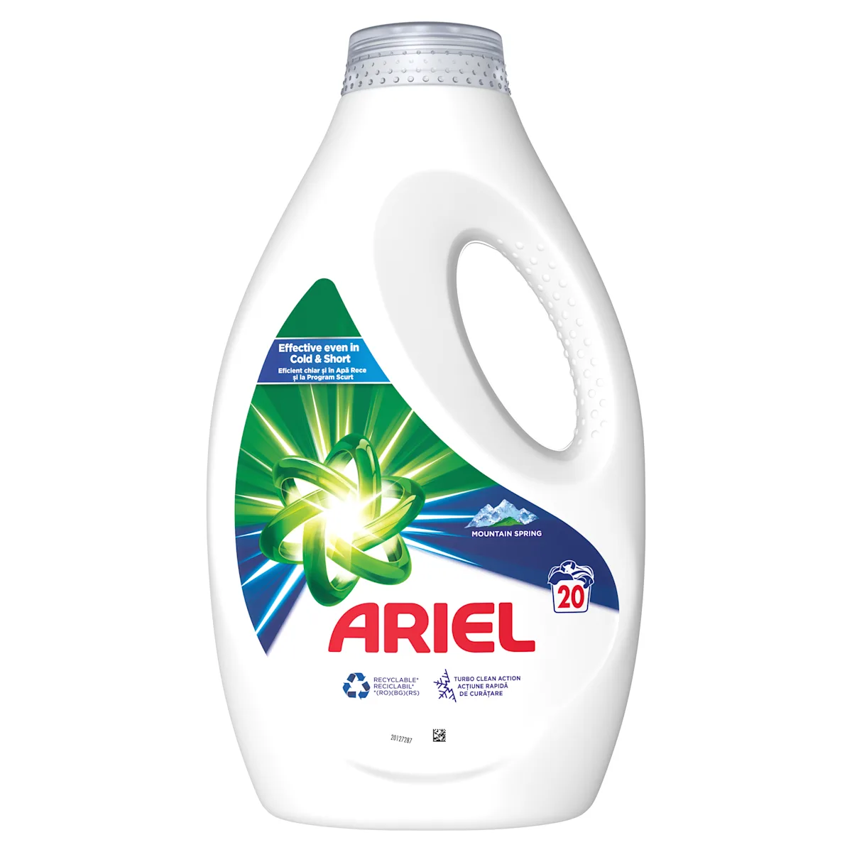 20 doses de lessive liquide Mountain Spring