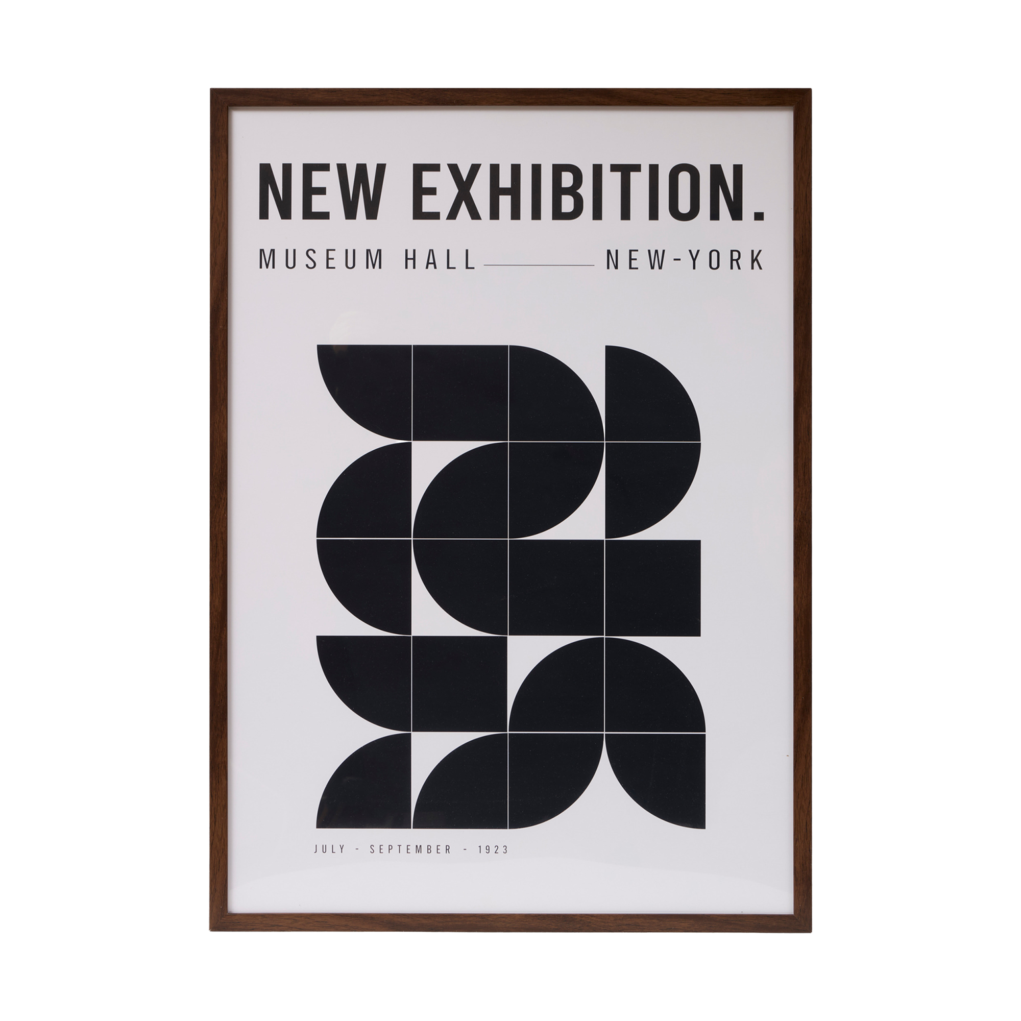 Affiche encadrée New Exhibition
