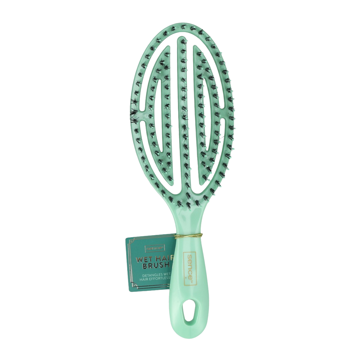 Brosse à cheveux Sence Timeless Touch – 3 modèles assortis - Vert