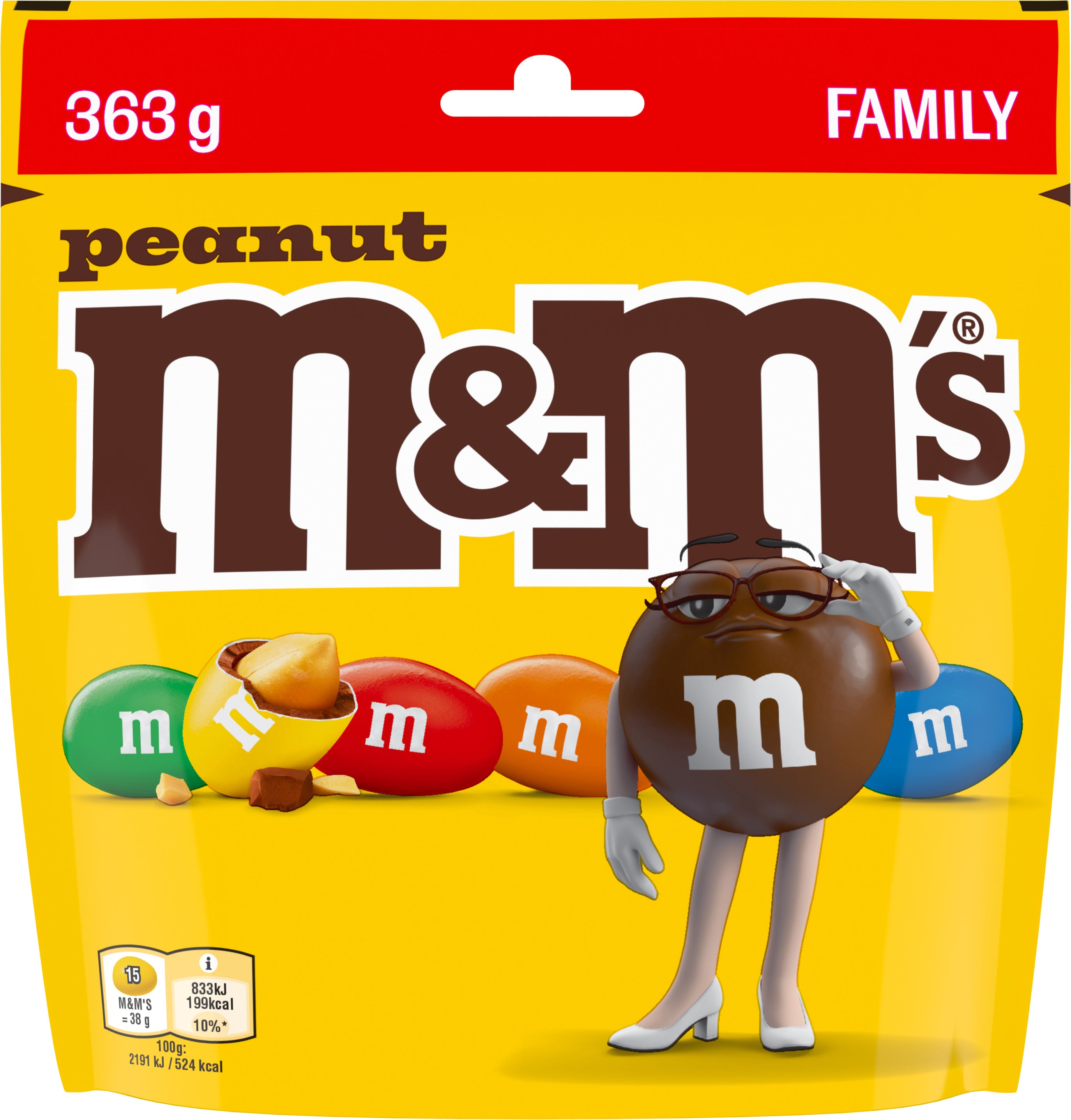 Sachet de M&M's