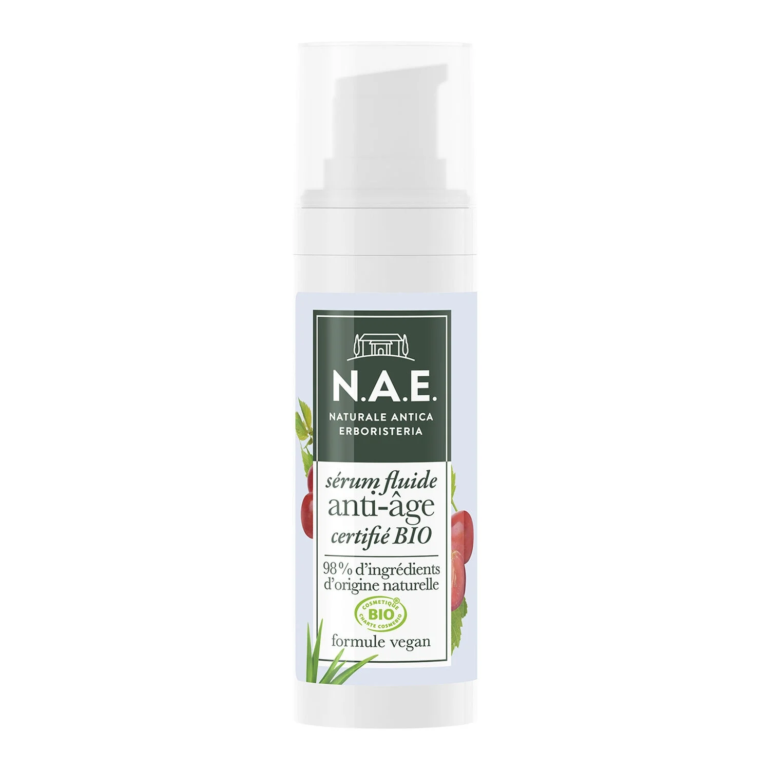 Sérum fluide anti-âge lisse et raffermit