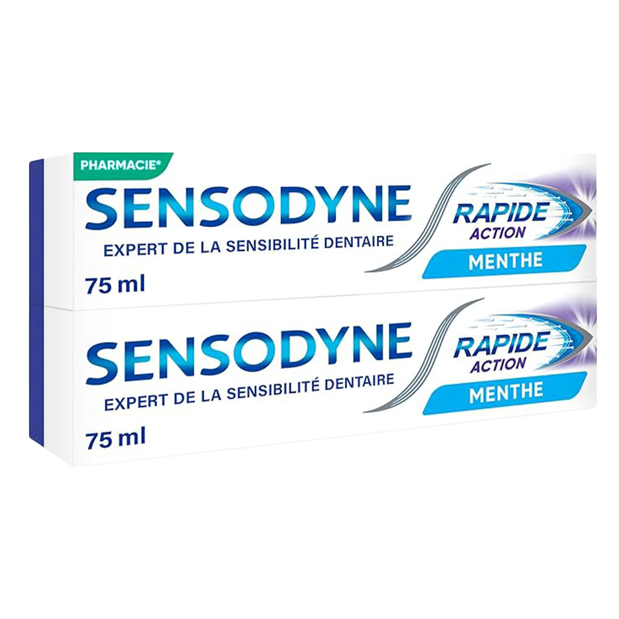 Dentifrice rapide action menthe