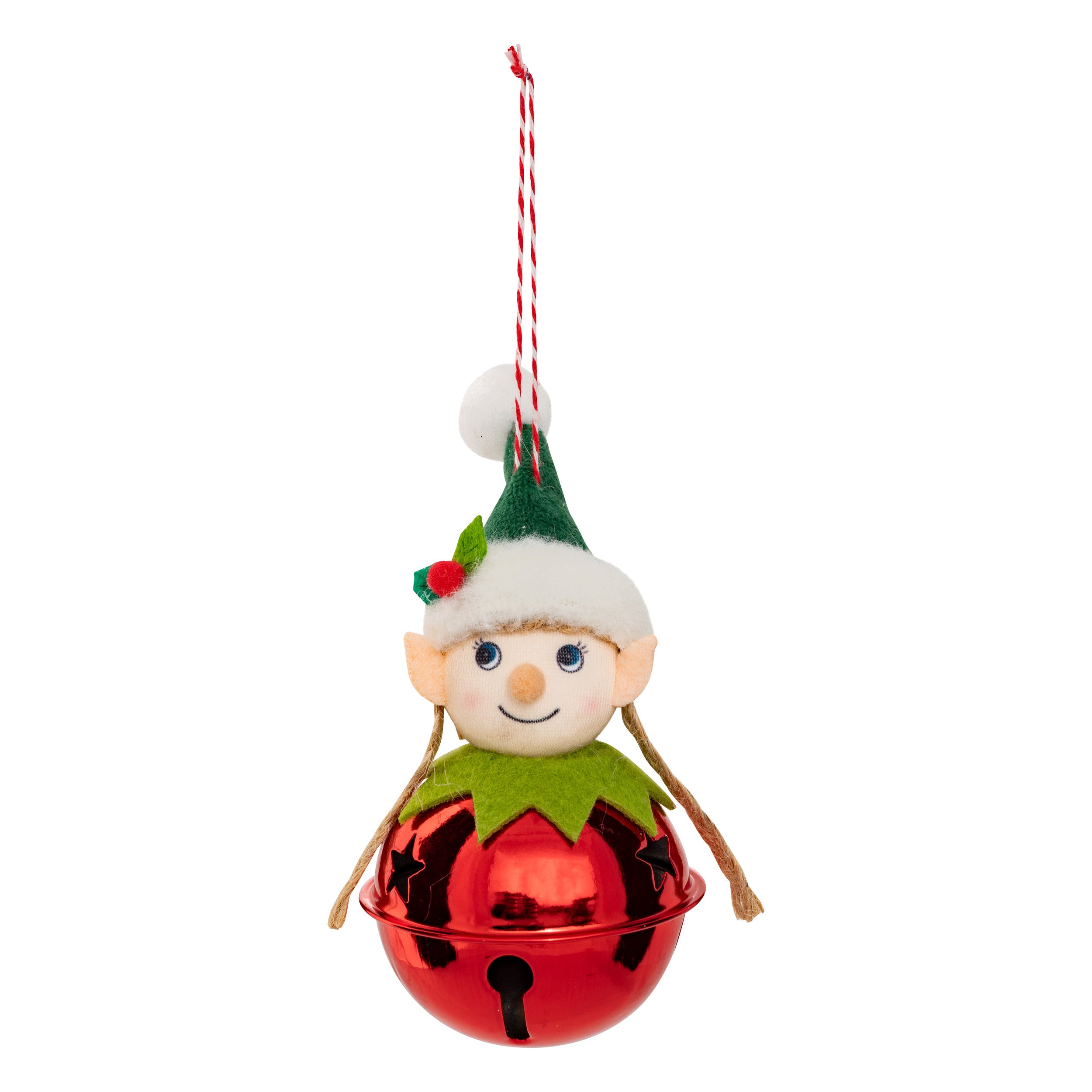 Lutin de Noël à suspendre