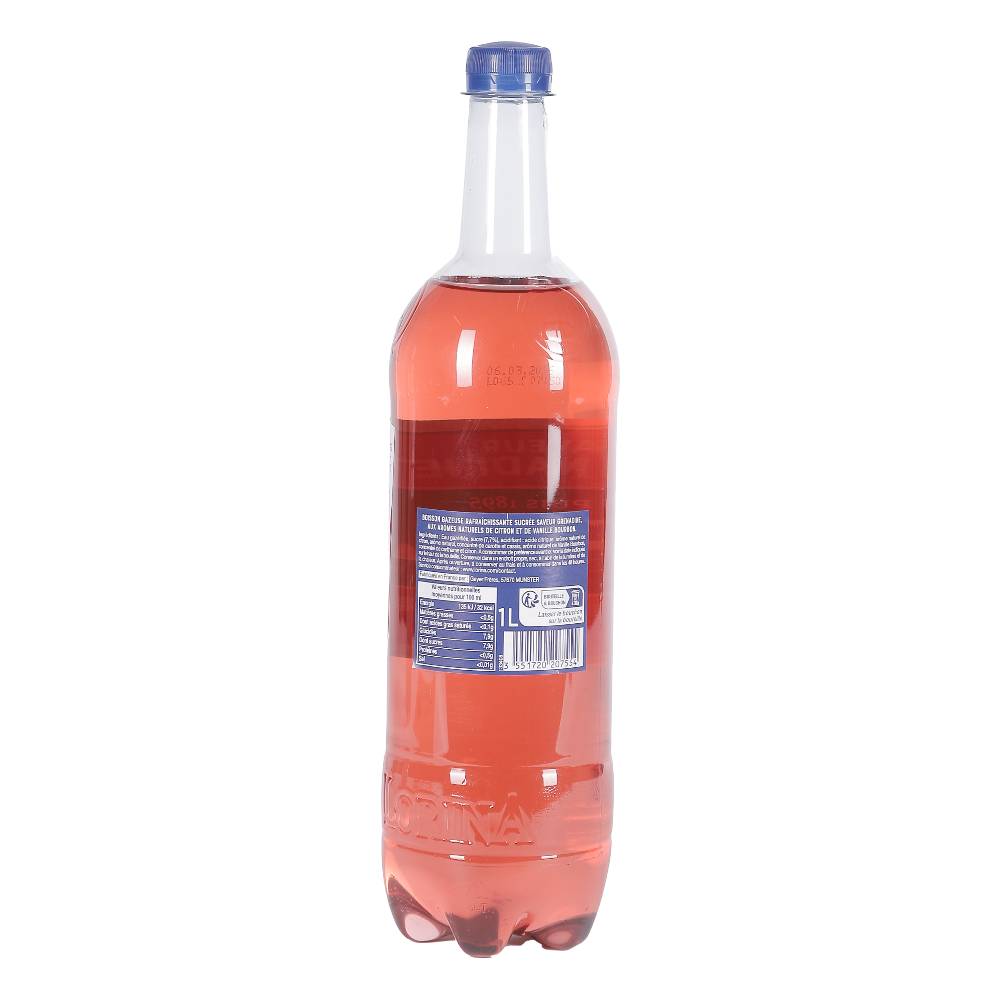 Limonade artisanale diabolo grenadine