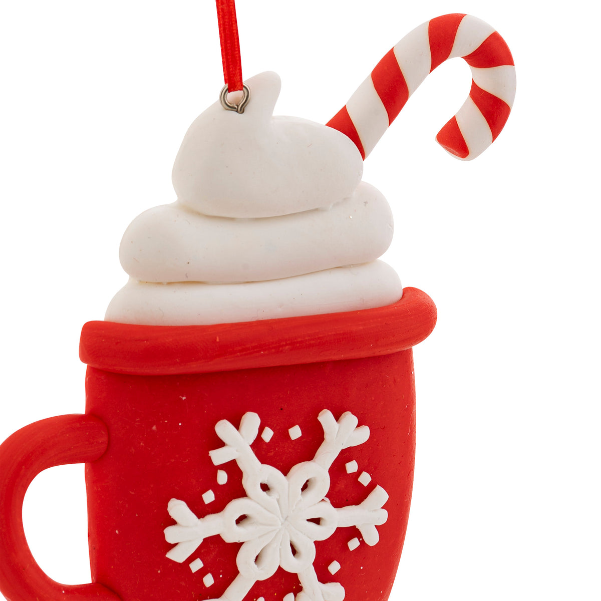 Suspension de Noël résine chocolat chaud