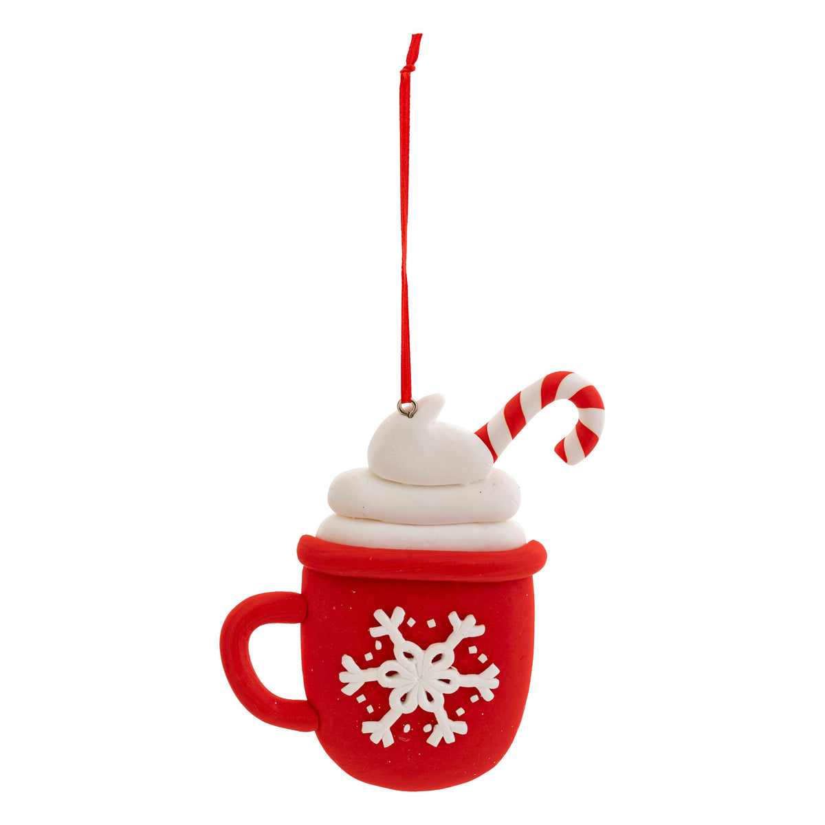 Suspension de Noël résine chocolat chaud