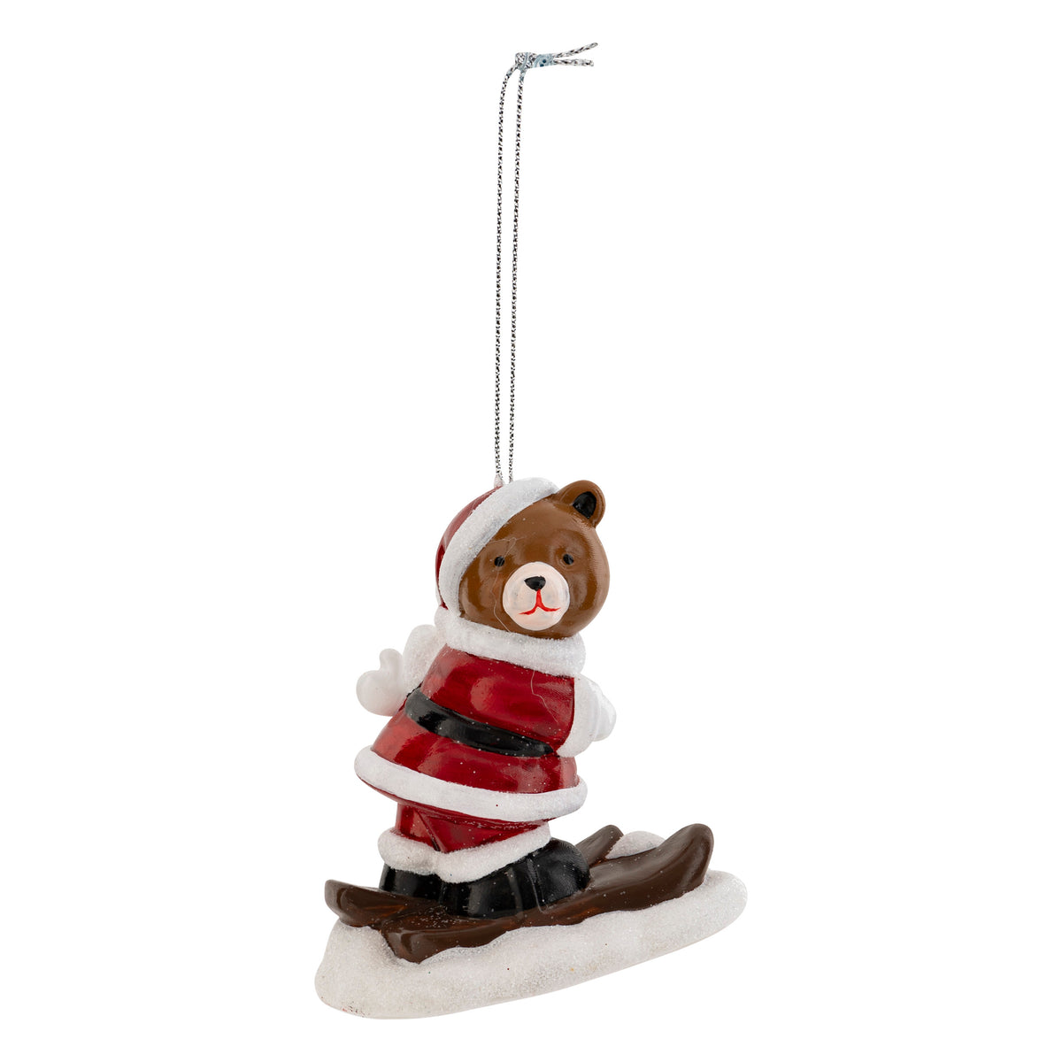 Suspension de Noël Ours Skieur