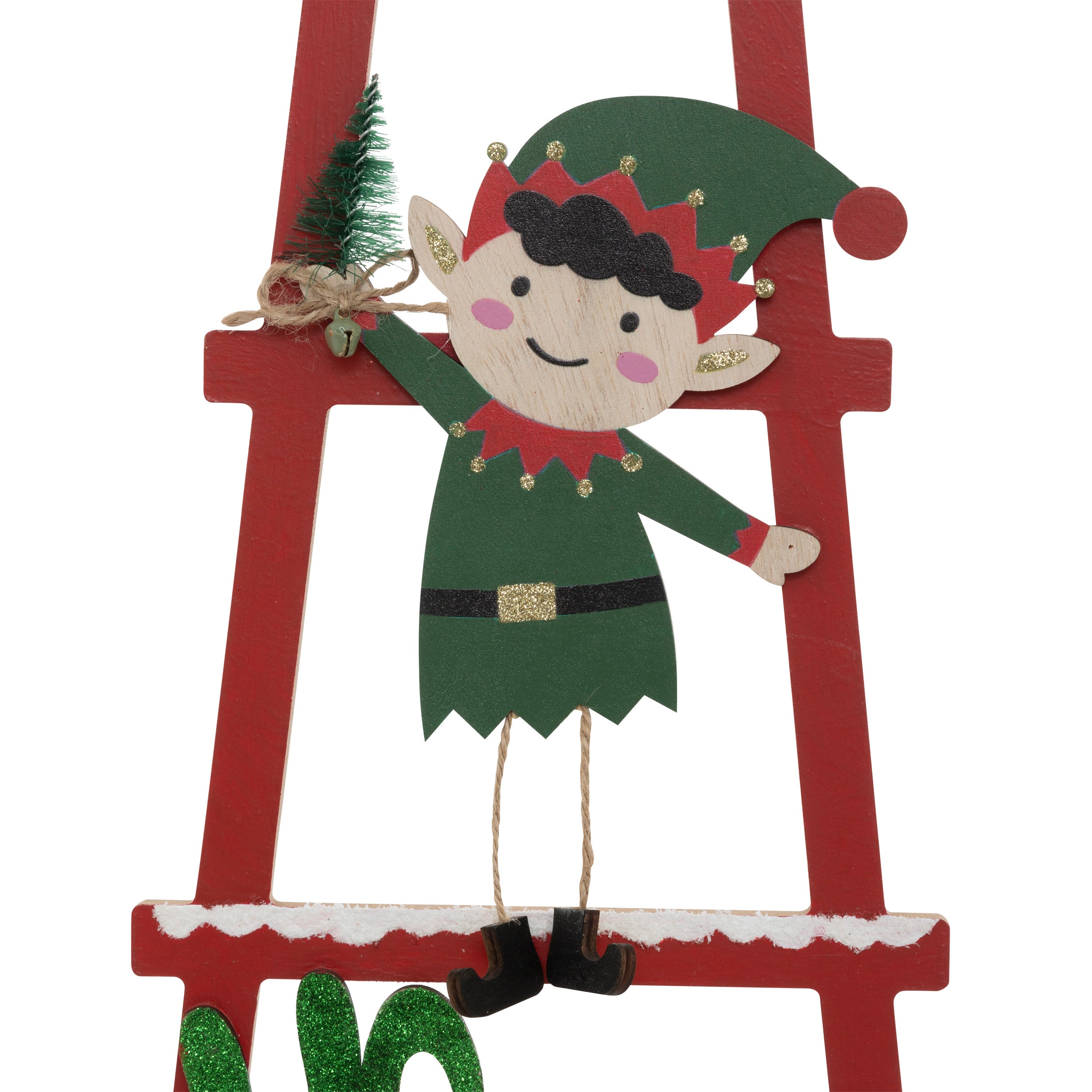 Echelle Lutin de Noël en Bois 50 cm