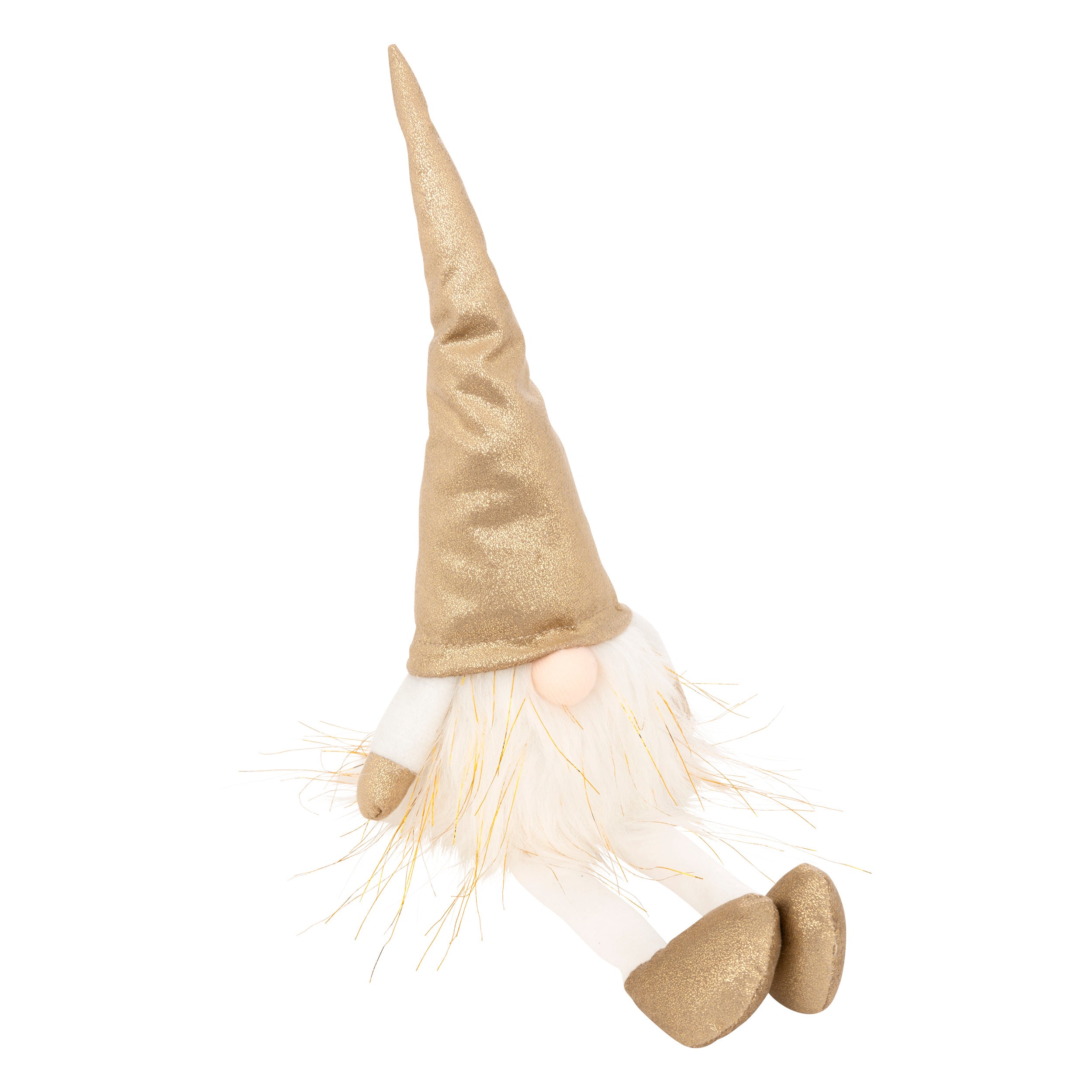 Gnome de Noël Lumineux Assis