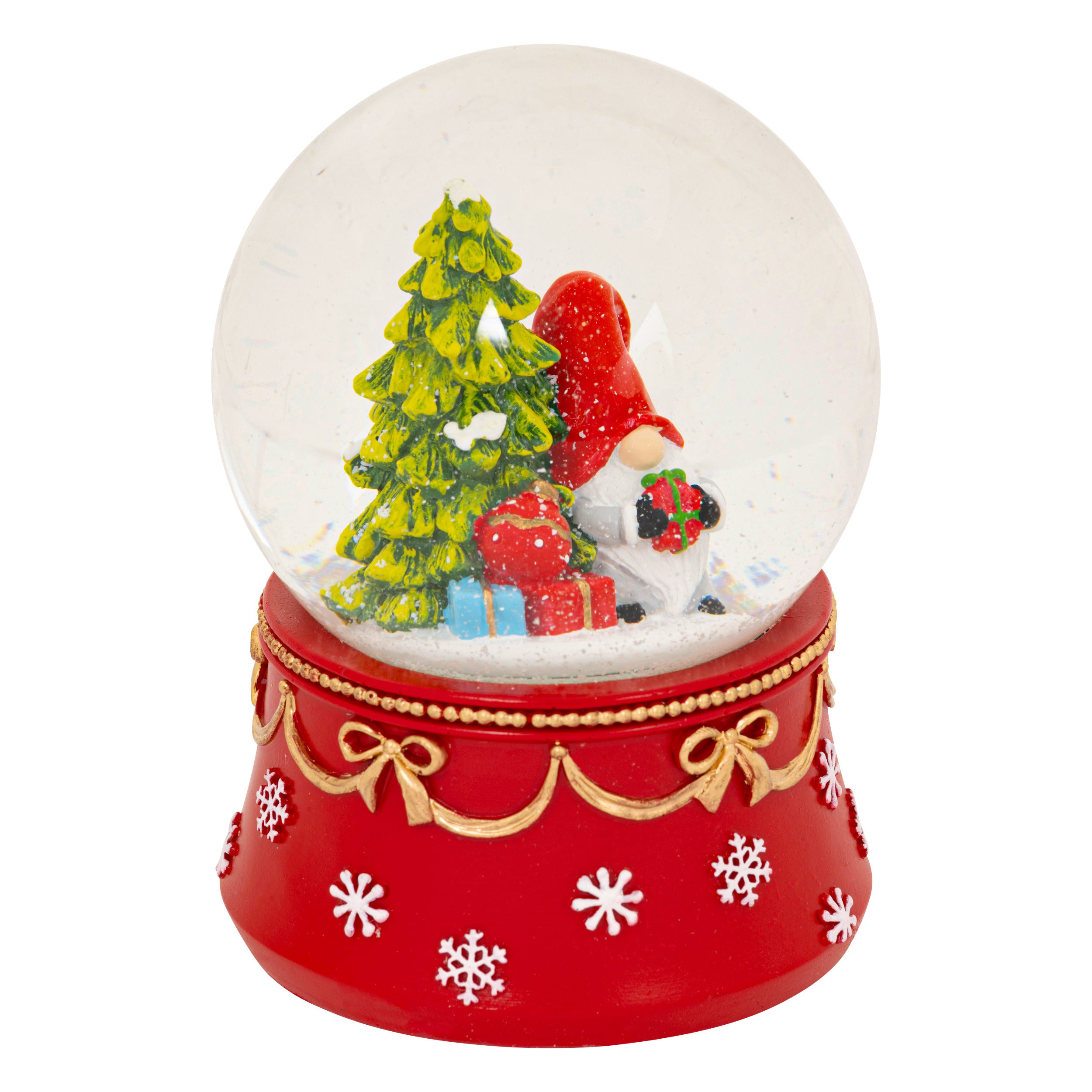 Boule de Neige en Verre Gnome 10 cm
