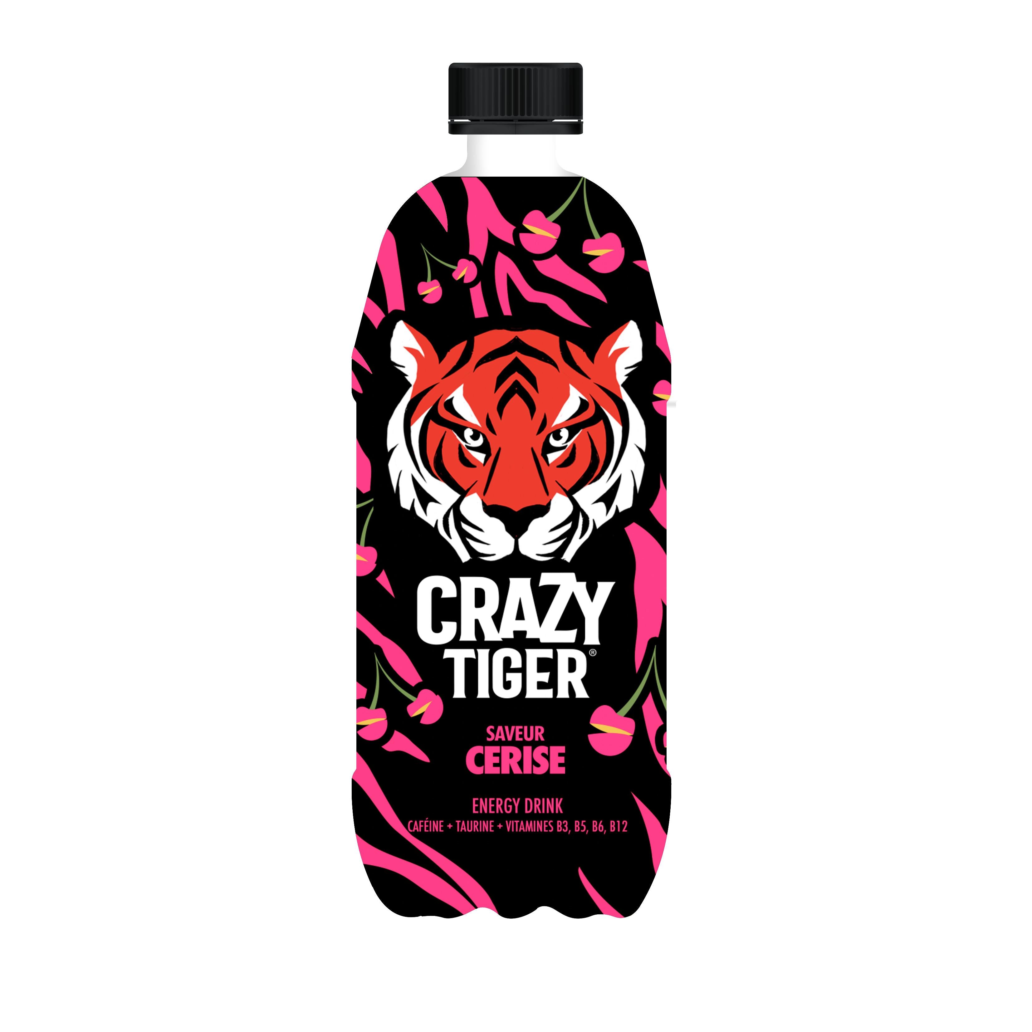 Boisson énergisante cerise 350 ml