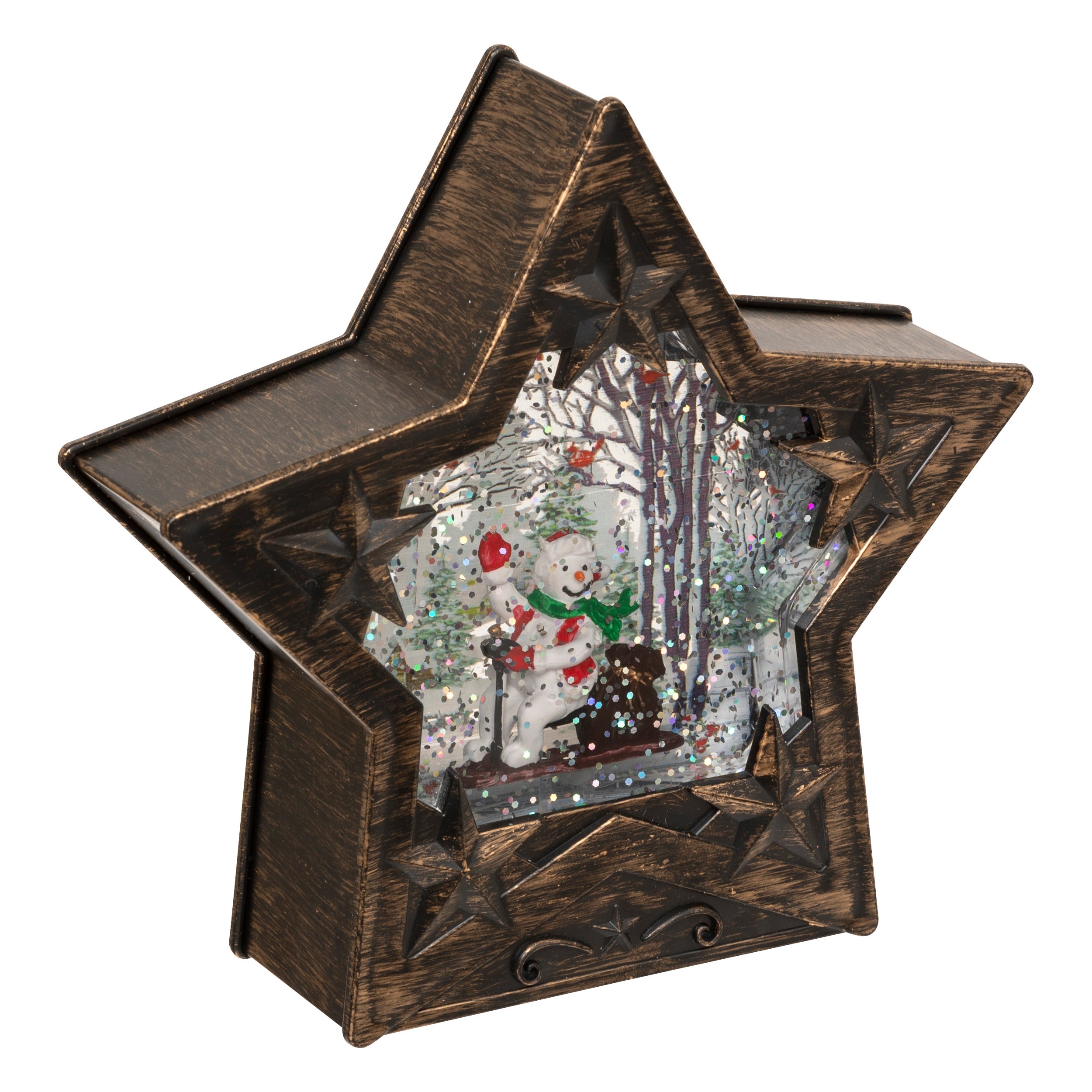 Etoile de Noël Lumineuse avec Eau