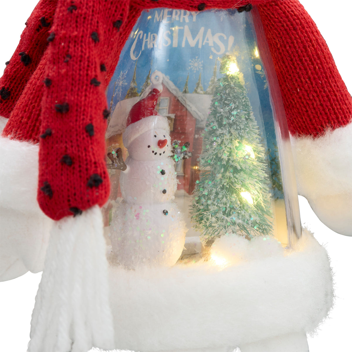 Personnage de Noël lumineux 56 cm