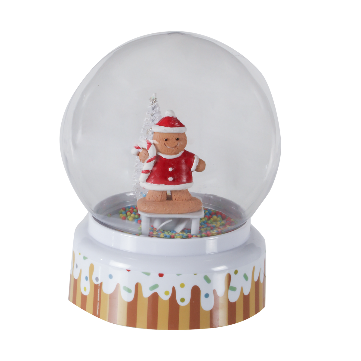 Boule de Neige Pain d'Epice Musicale 18 cm