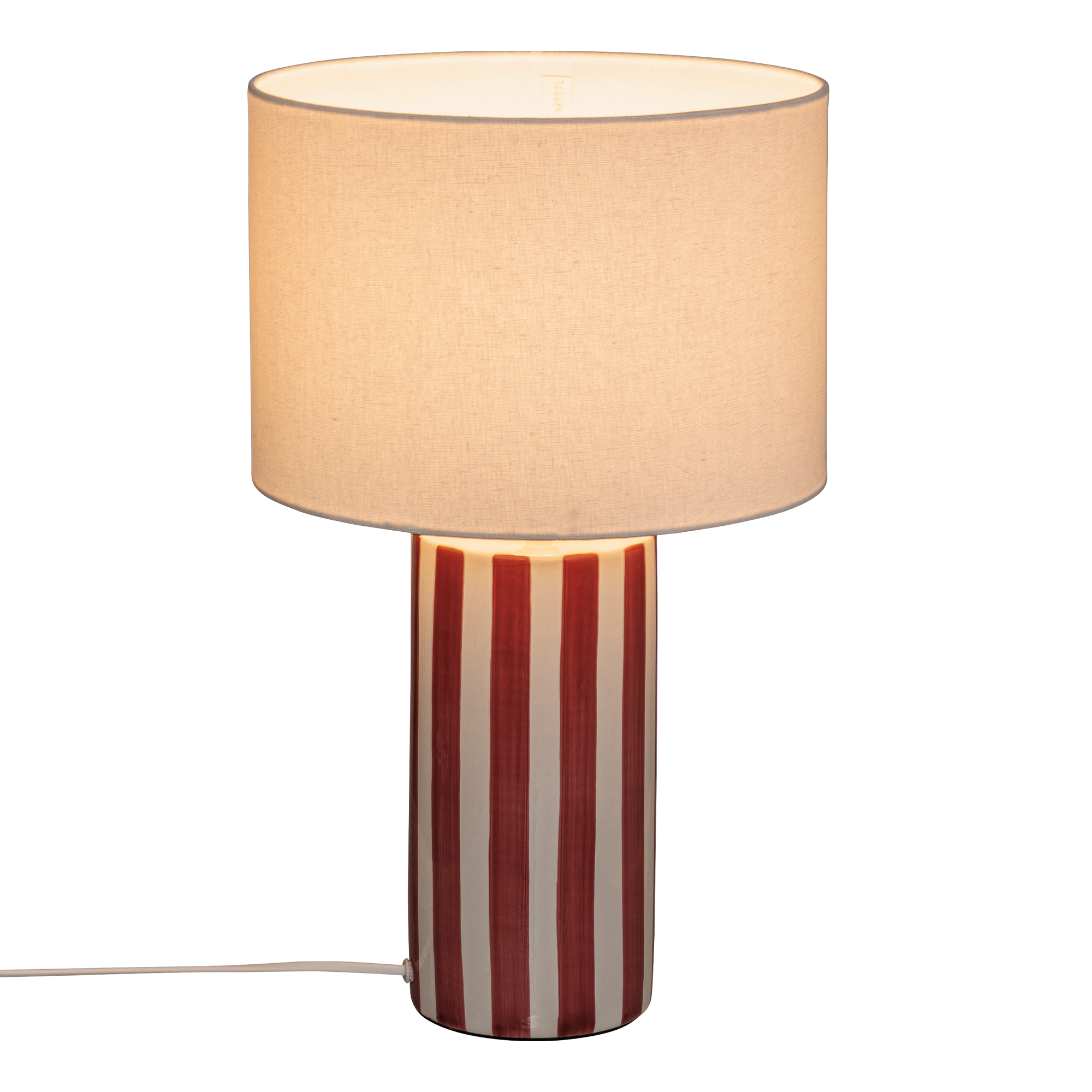 LAMPE FRIDA GRENAT H47CM