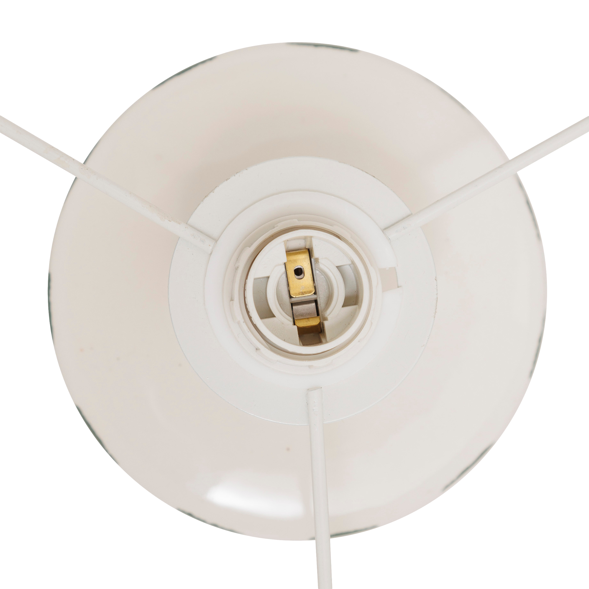 Lampe Frida Olive à rayures
