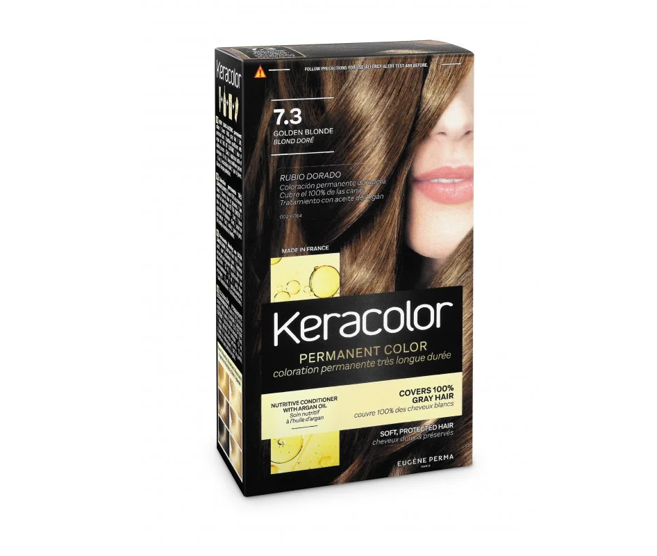 Coloration permanente 07.3 blond doré clair