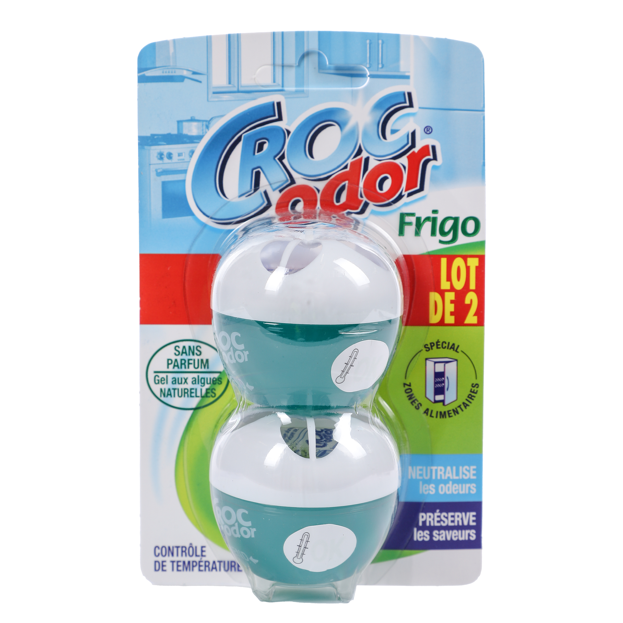 Lot de 2 désodorisants frigidaire