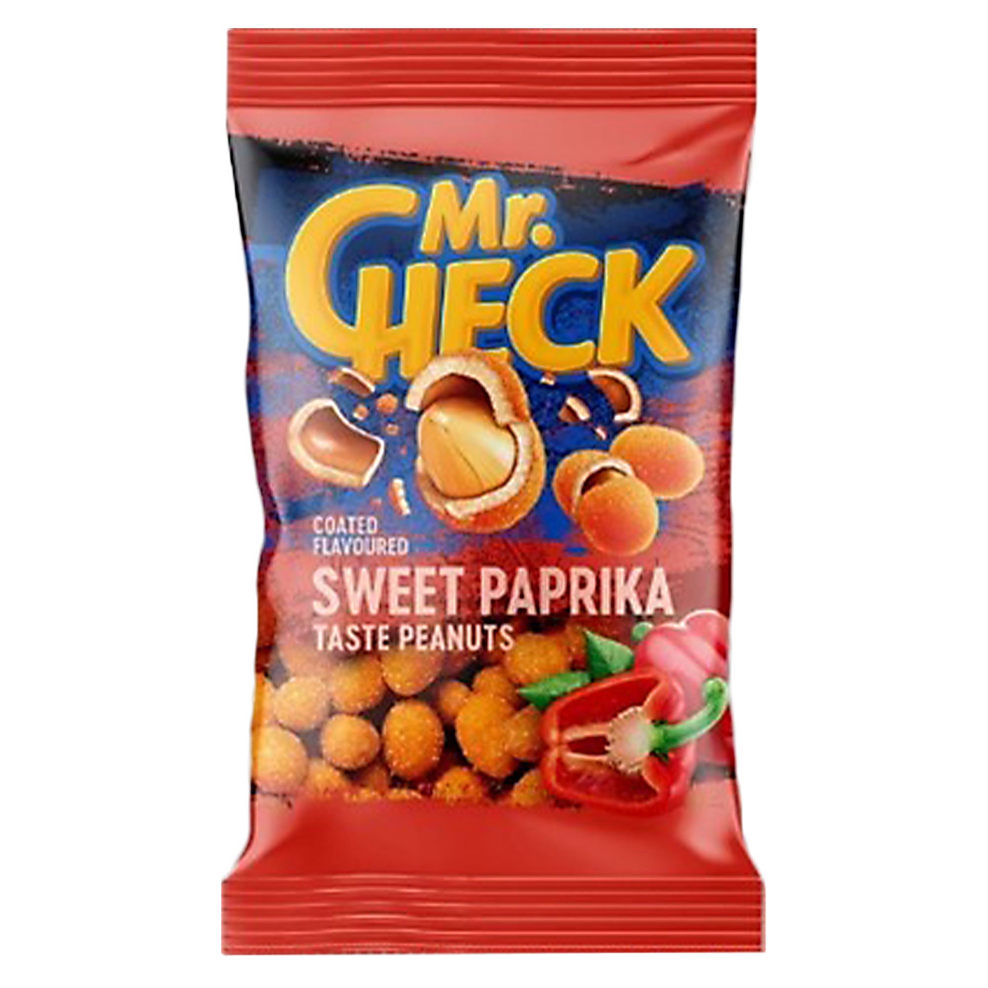 Cacahuètes enrobées saveur paprika doux