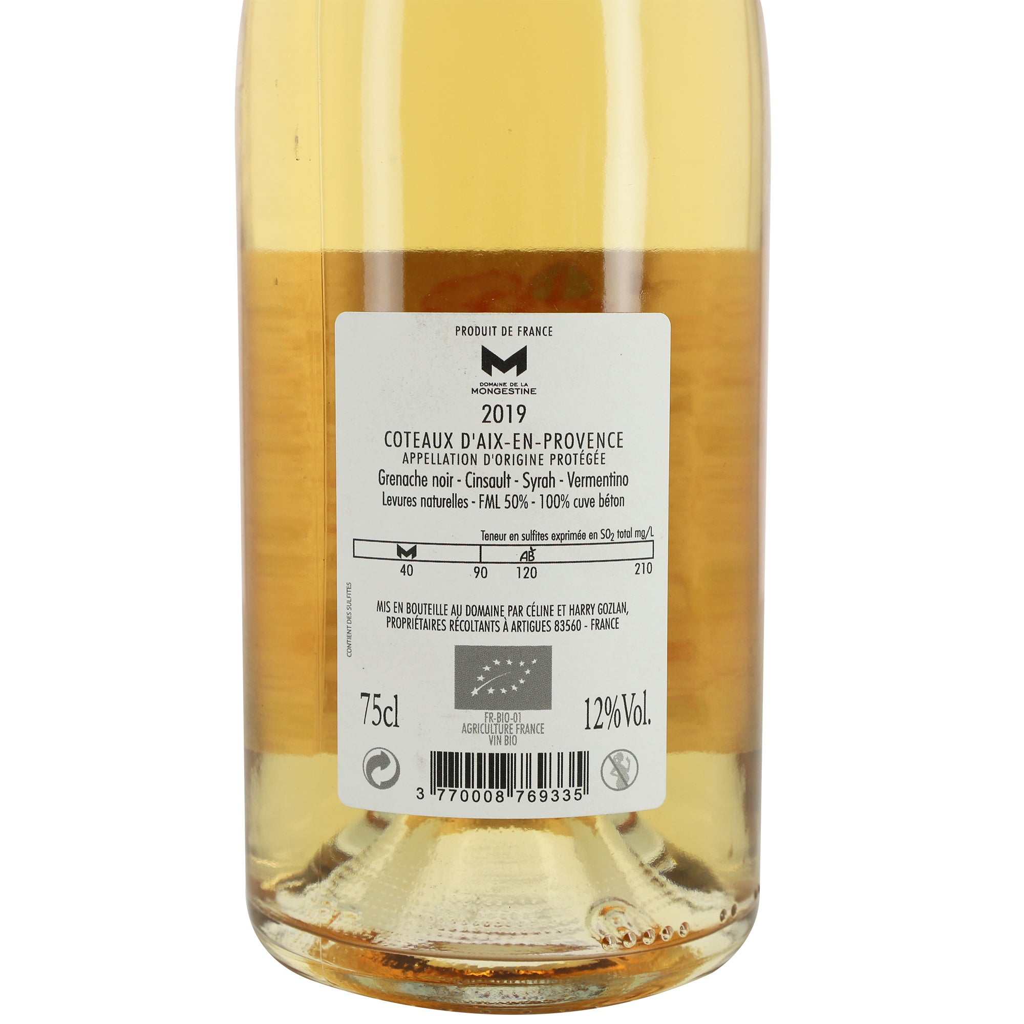 Domaine de la Mongestine d'Aix en Provence 2019