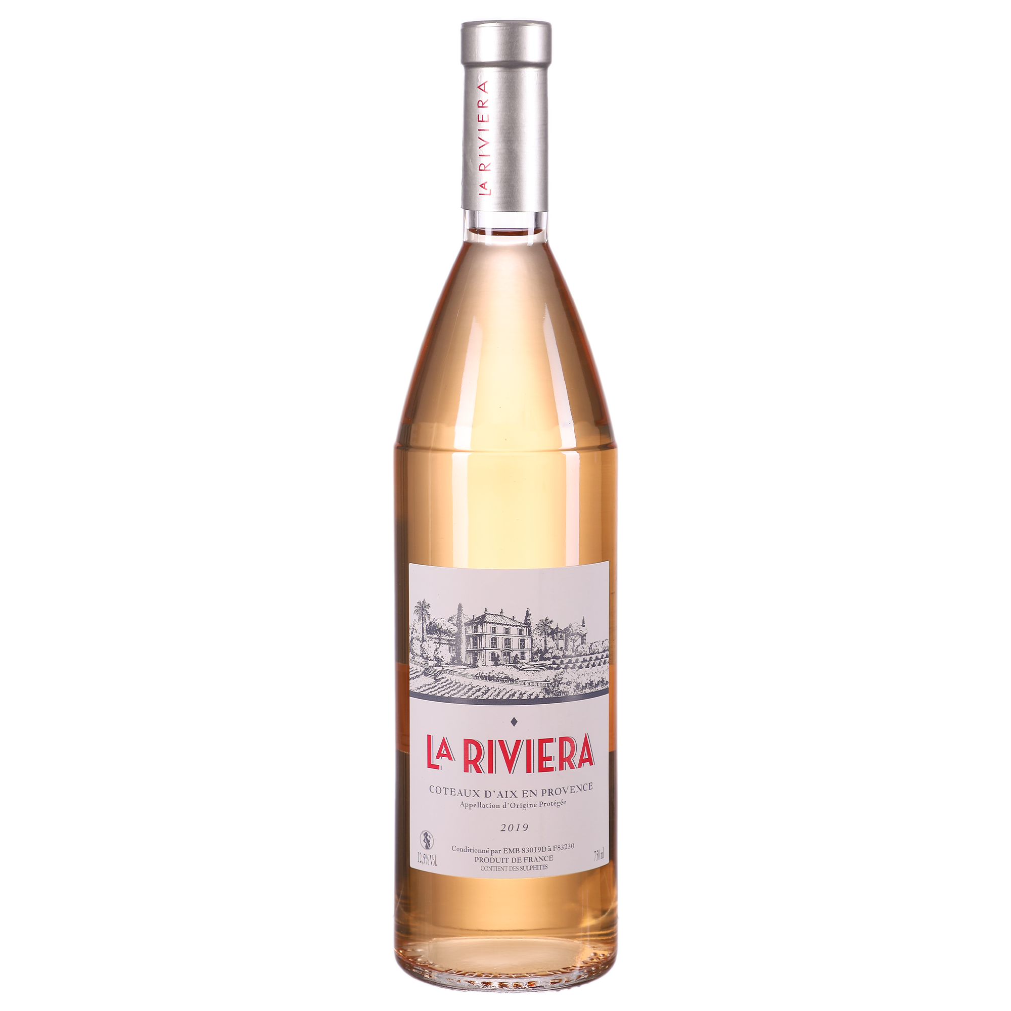 LA RIVIERA AOP COTEAUX VAROIS EN PROVENCE 2019 12,5%