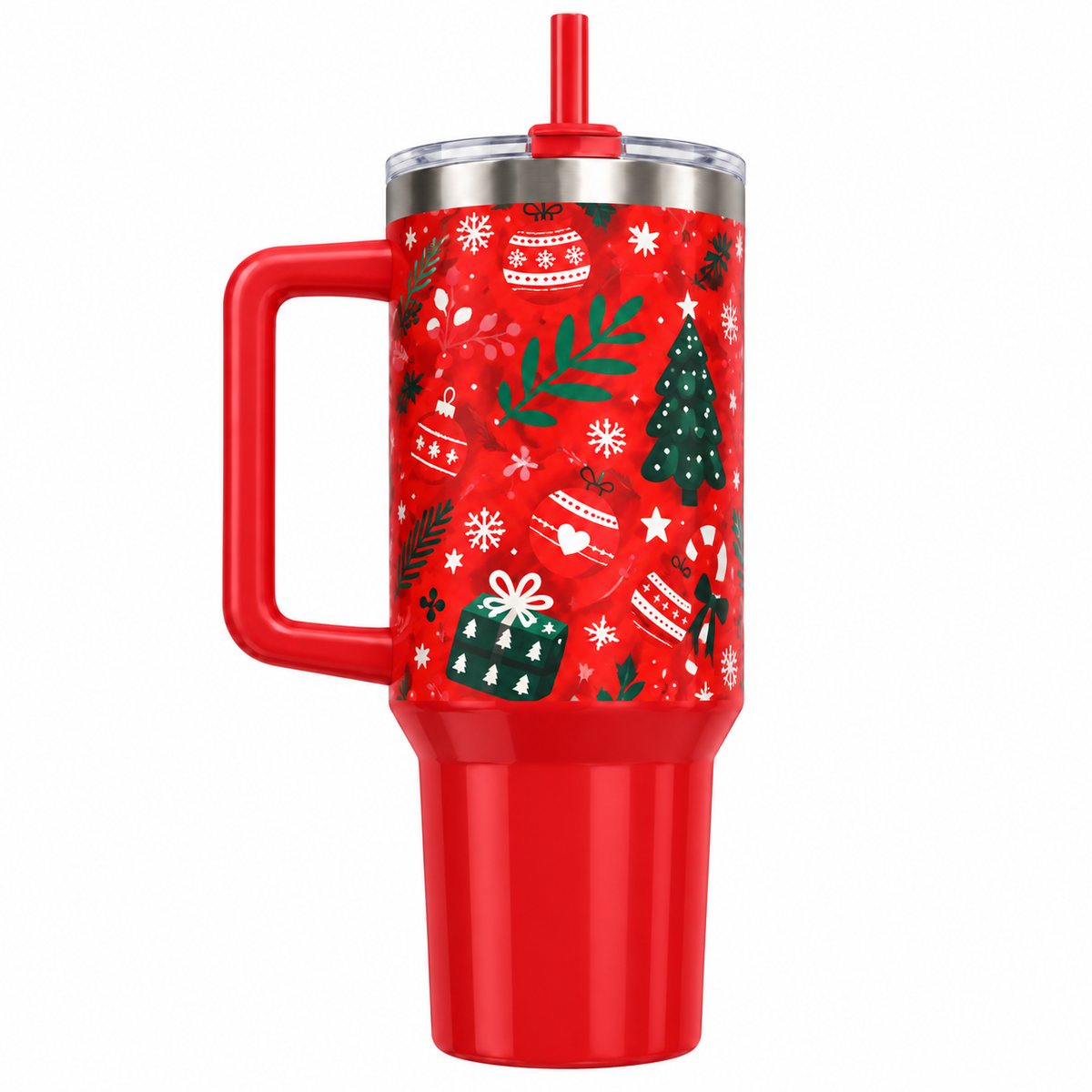 MUG ISOTHERME MOTIF NOEL INOX 1,2L
