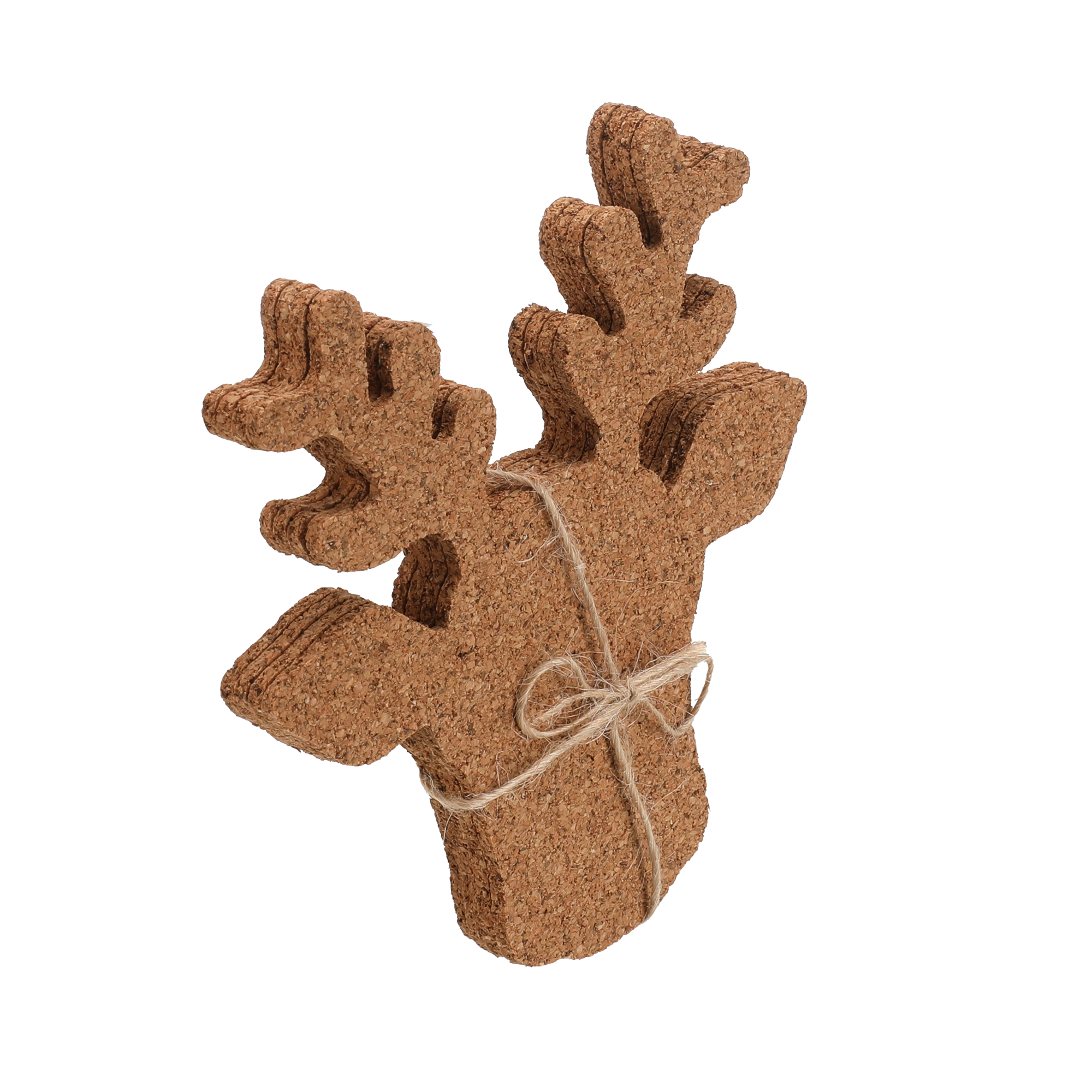 4 dessous de verre Renne en liège