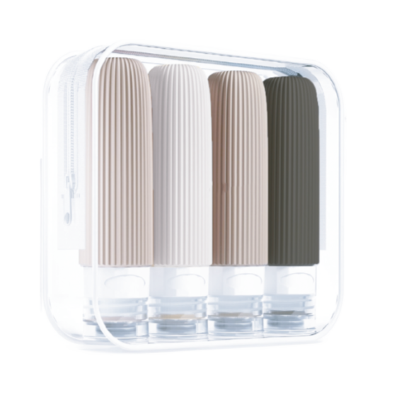Kit de voyage 4 flacons - Noir