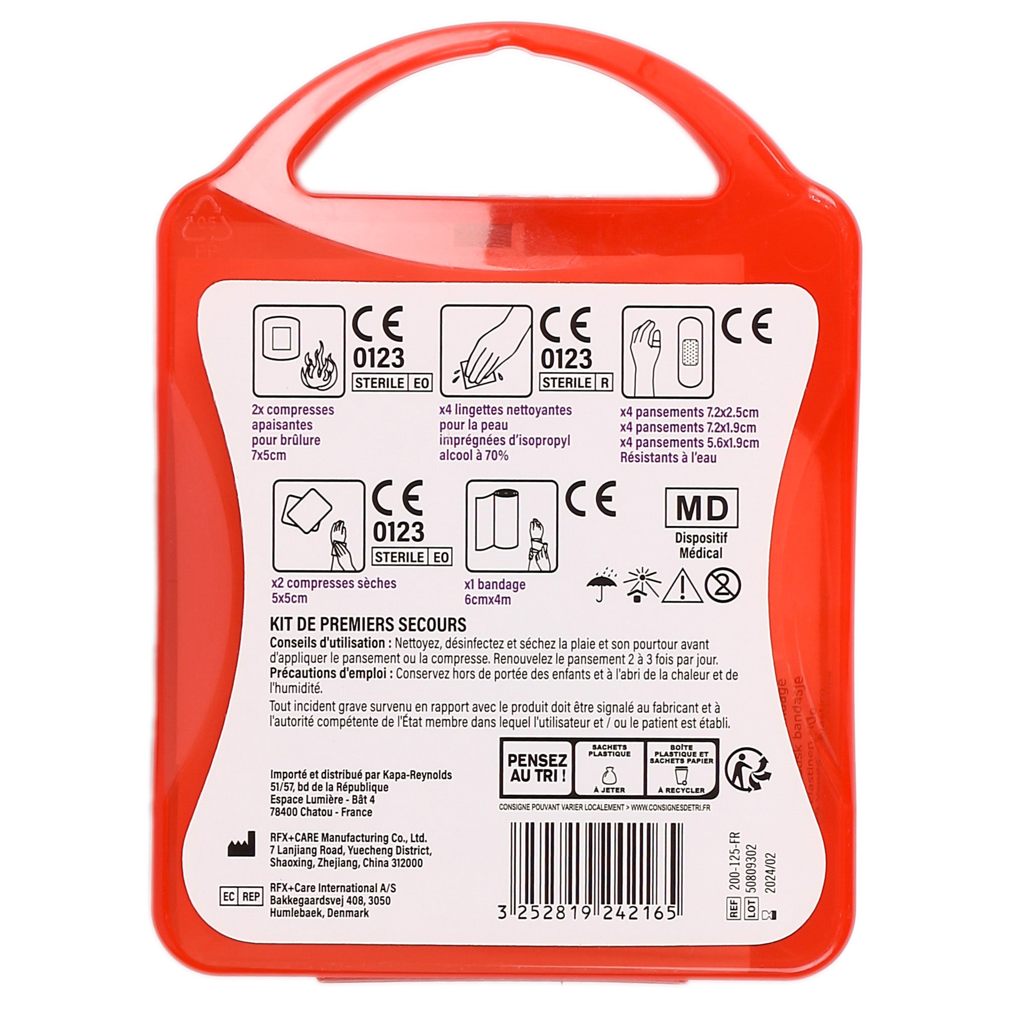 Kit de premiers secours