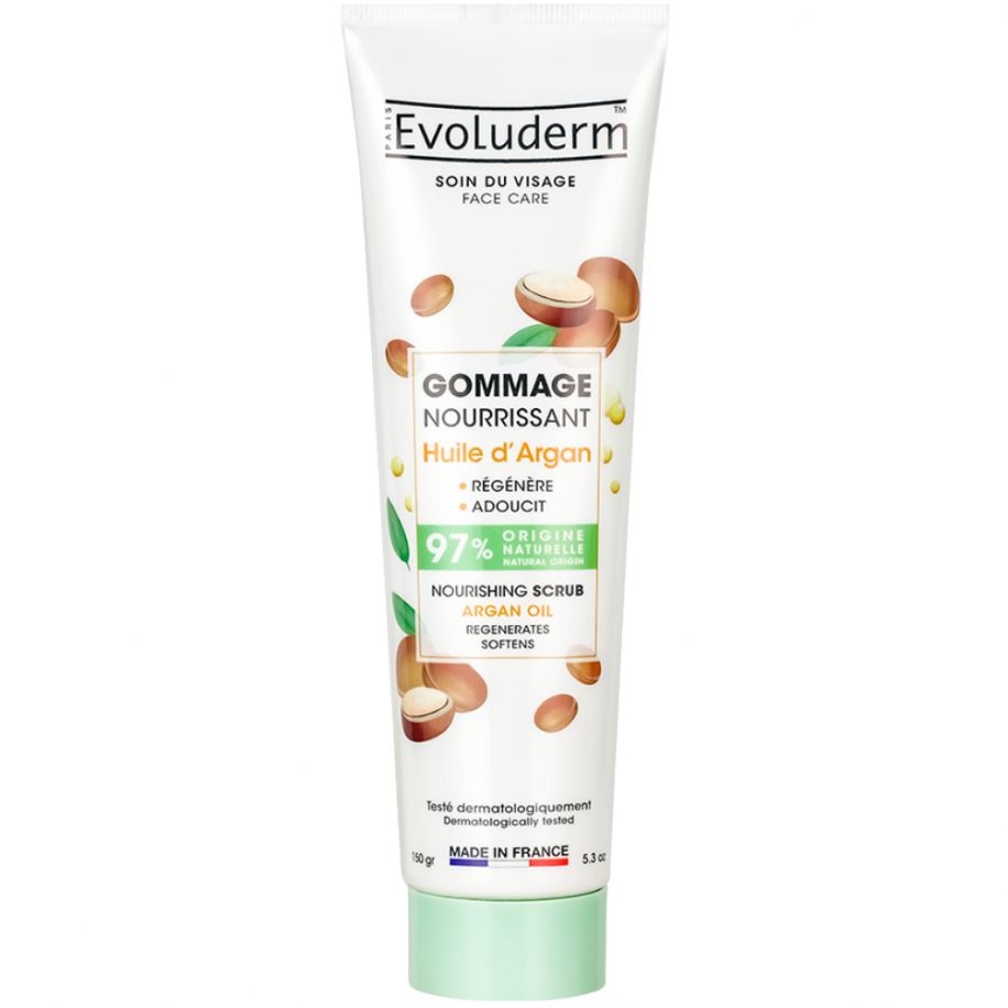Gommage visage hydratant à l'huile d'argan